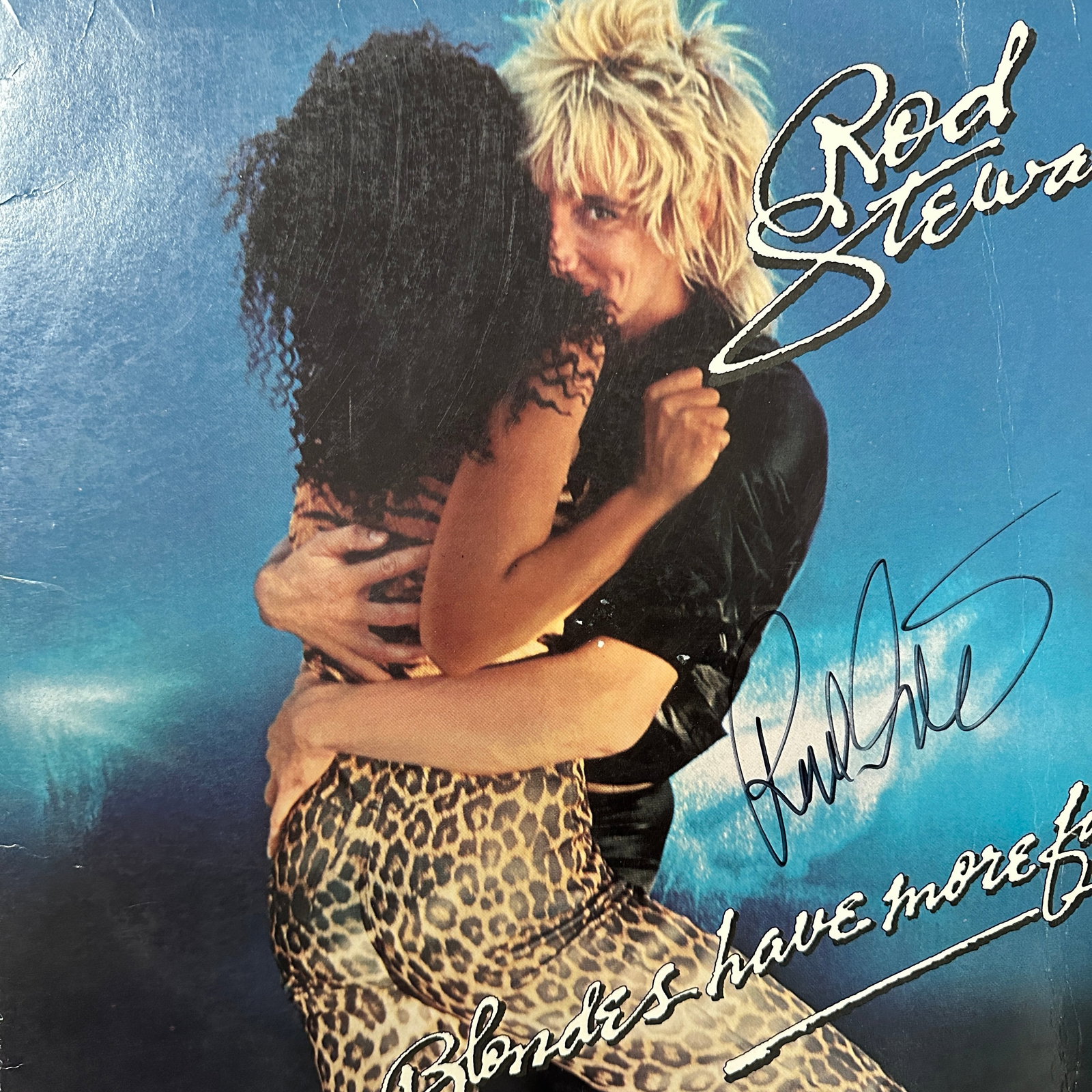 Rod Stewart AUTOGRAPHED Album (1 of 2)