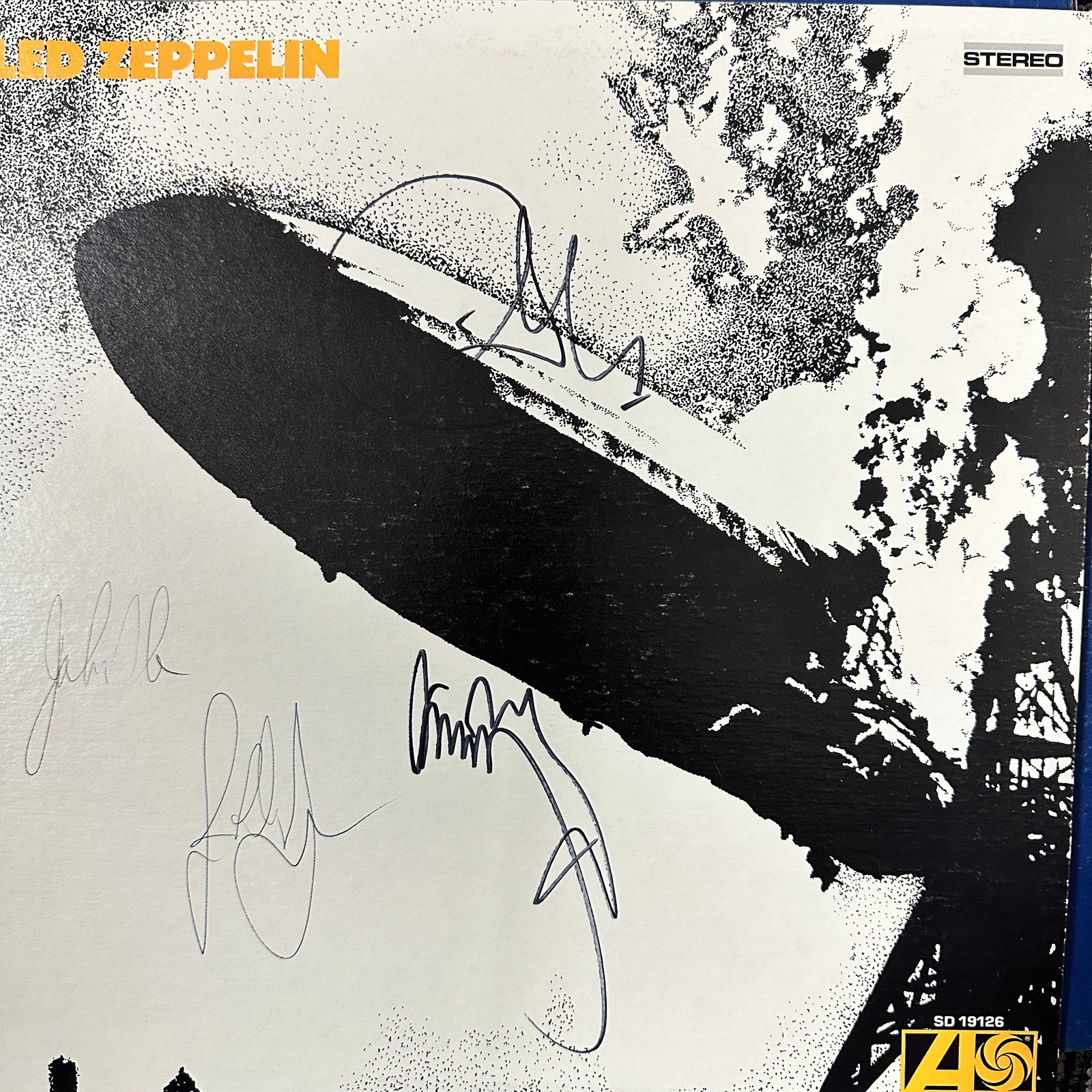 Led Zeppelin Autographed ALBUM JOHN BONHAM PAGE PLANT JONES (1 of 2)