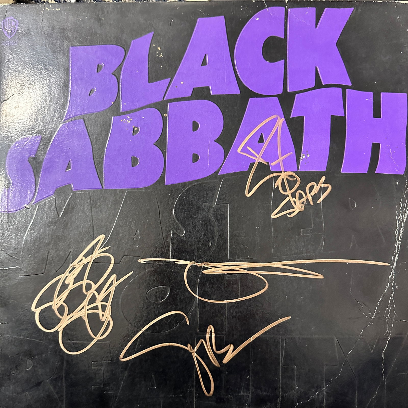 Black Sabbath Autographed Album All 4 (1 of 2)