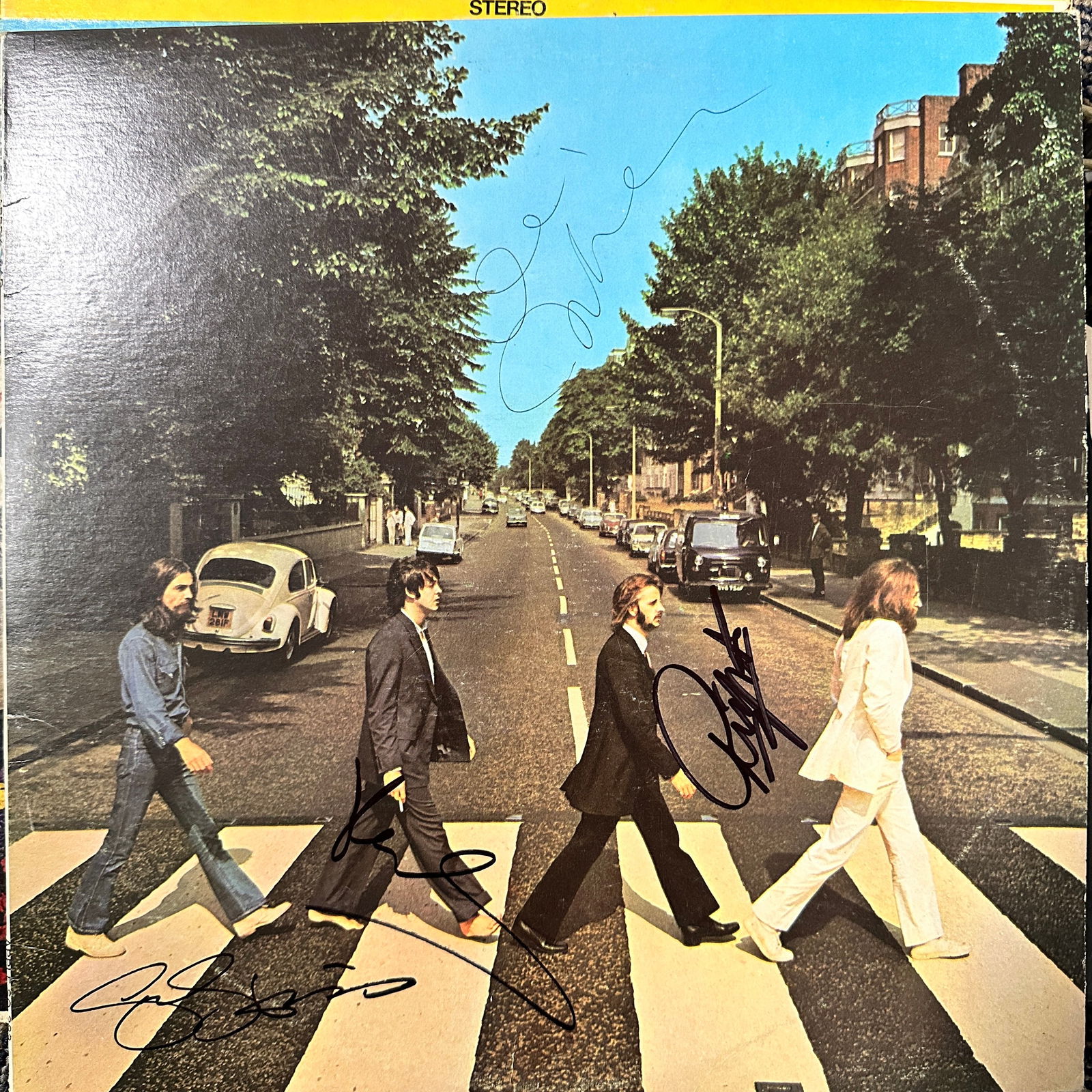 The Beatles Autographed Album All 4 (1 of 2)