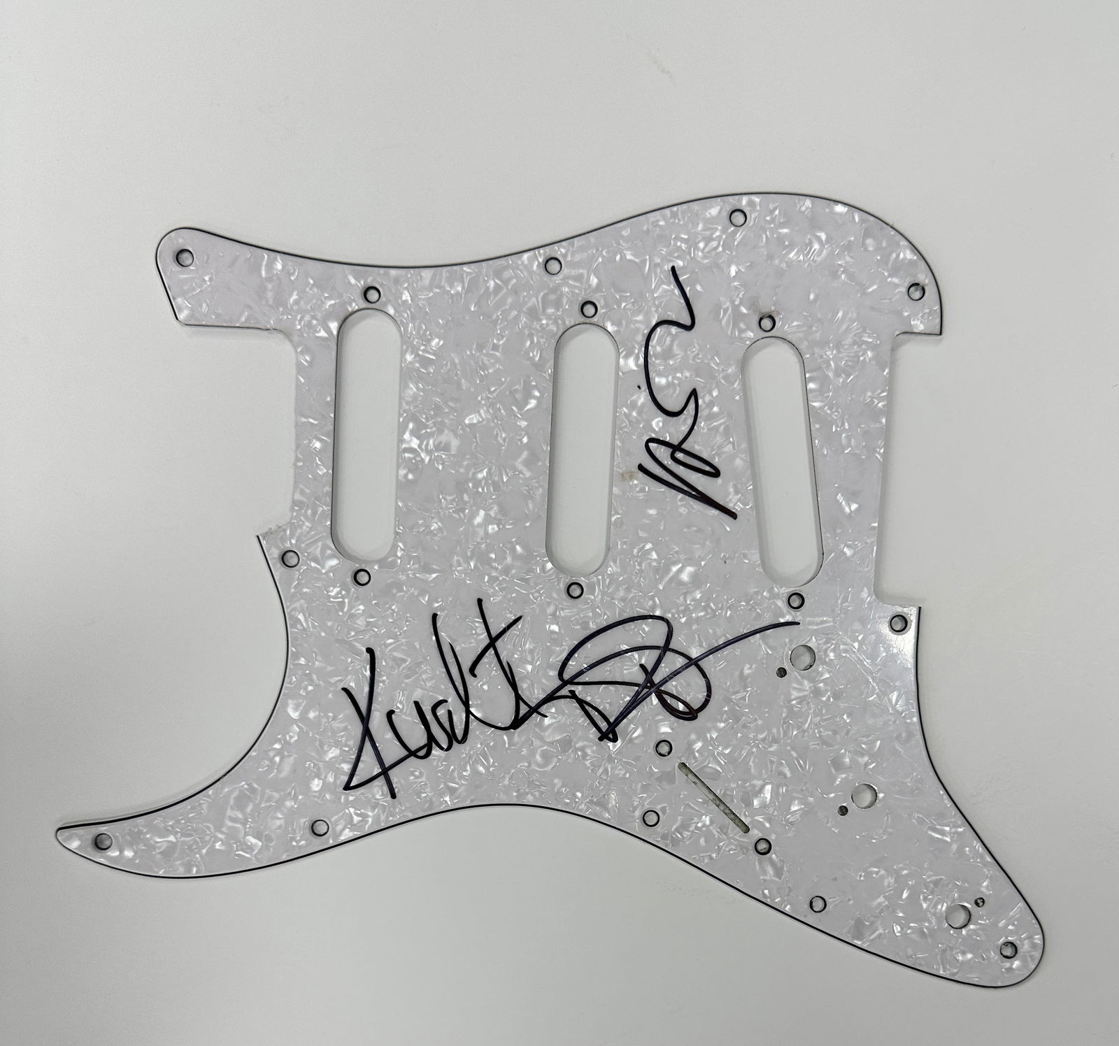 Nirvana AUTOGRAPHED Pickguard! All 3 (1 of 2)