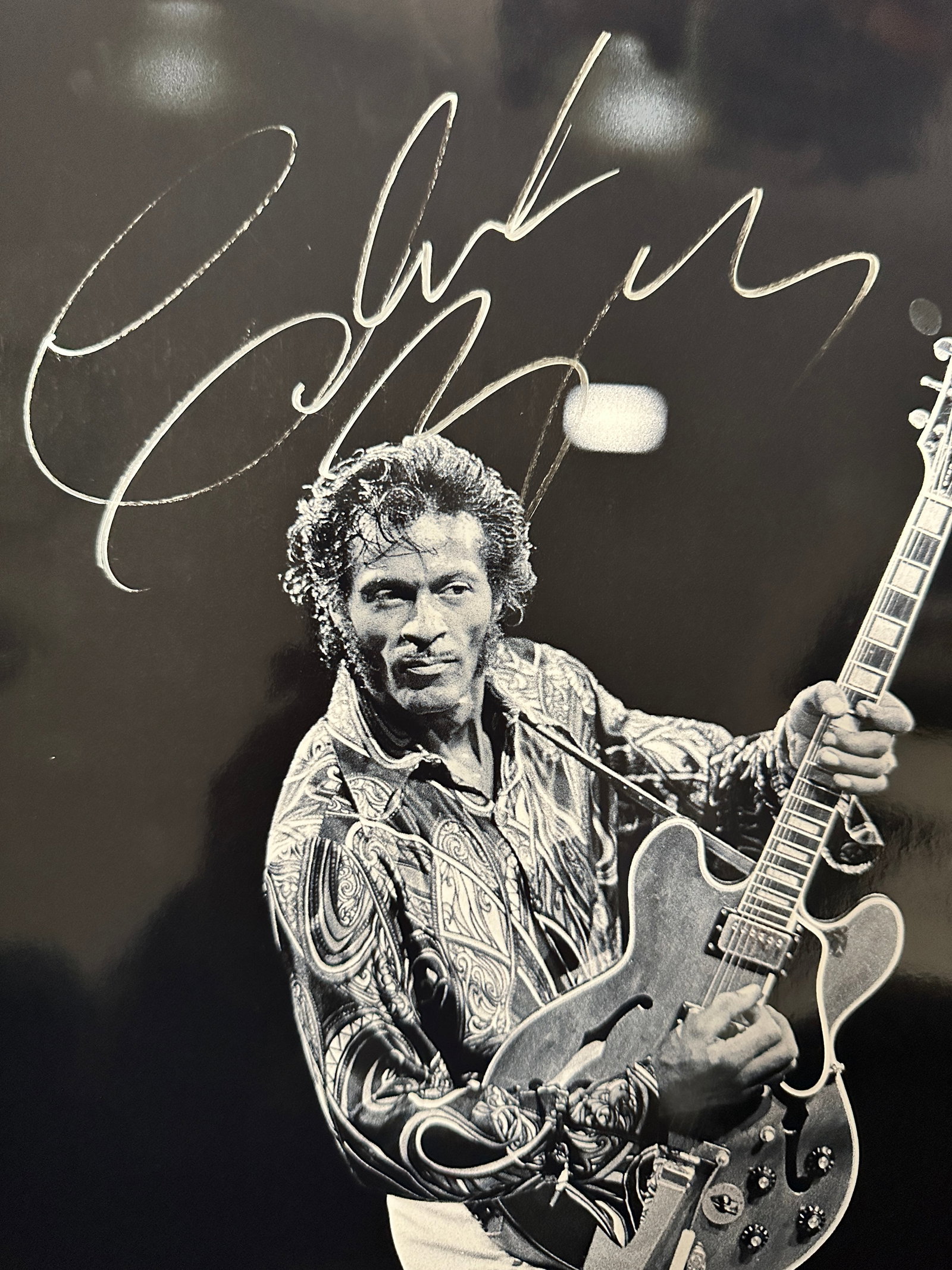 Chuck Berry Autographed 8x10 (1 of 2)