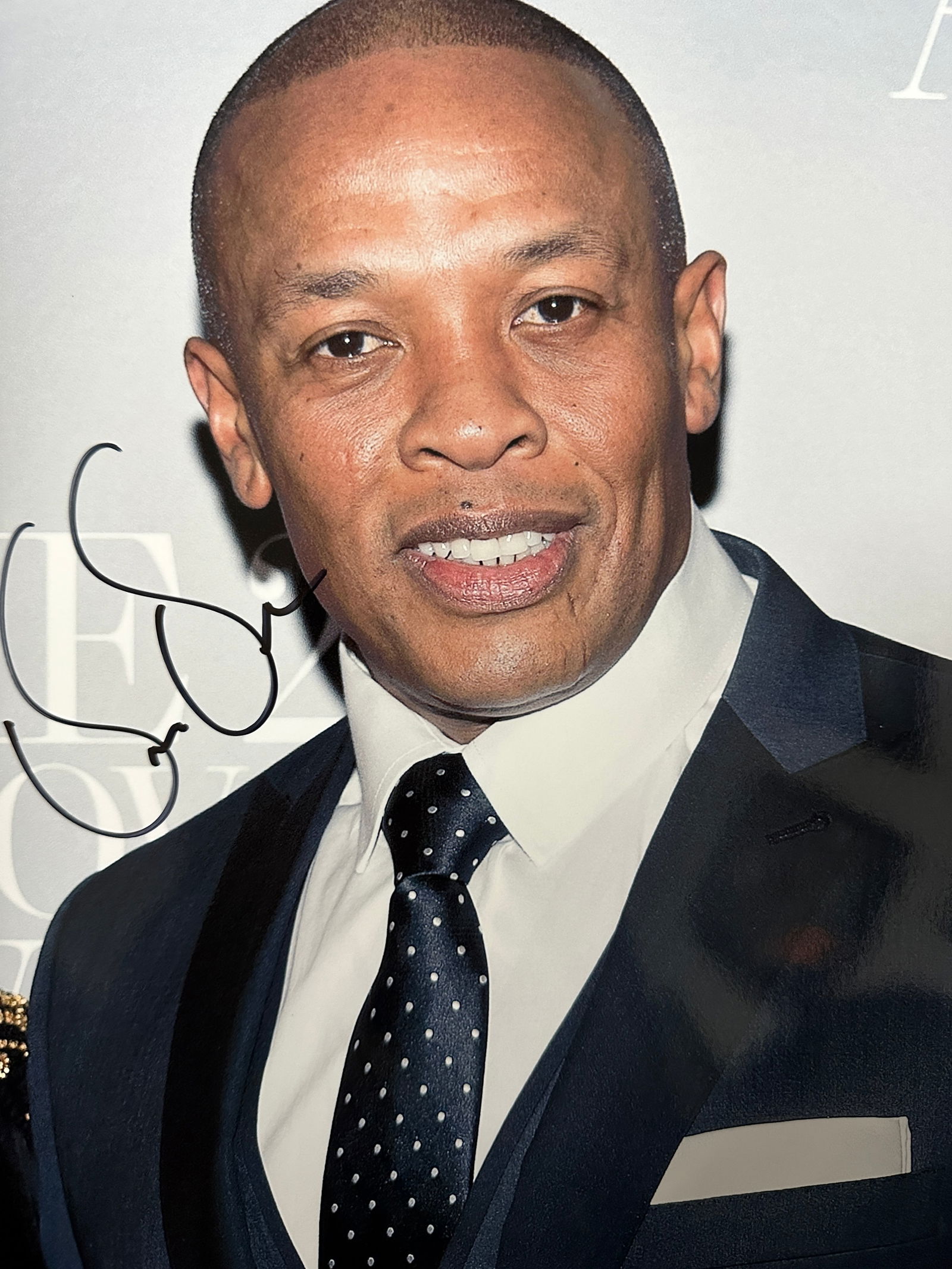 Dr Dre Autographed 8x10 (1 of 2)