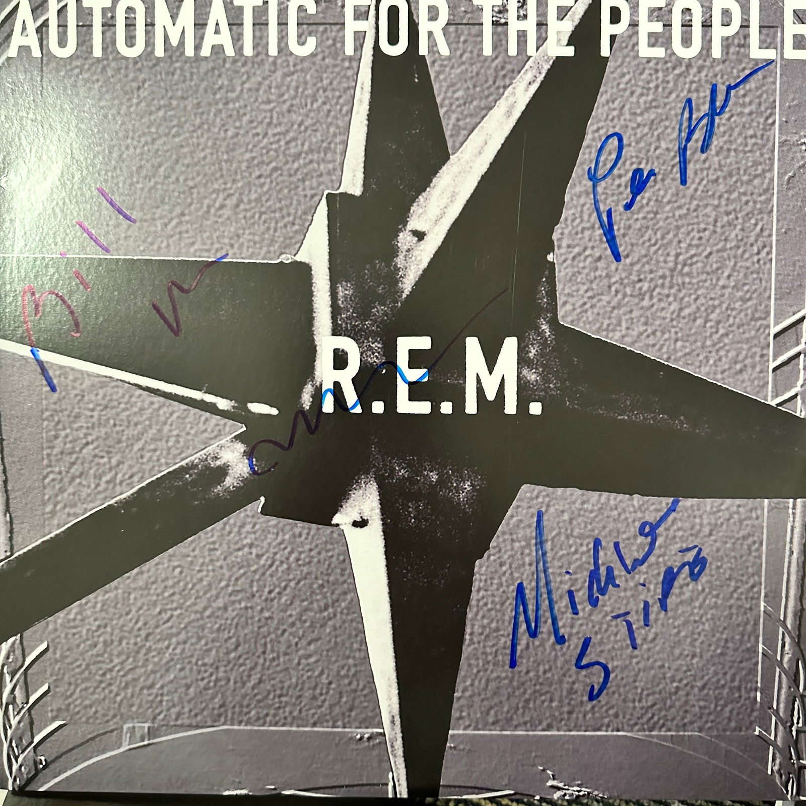 REM Autographed Album (1 of 2)