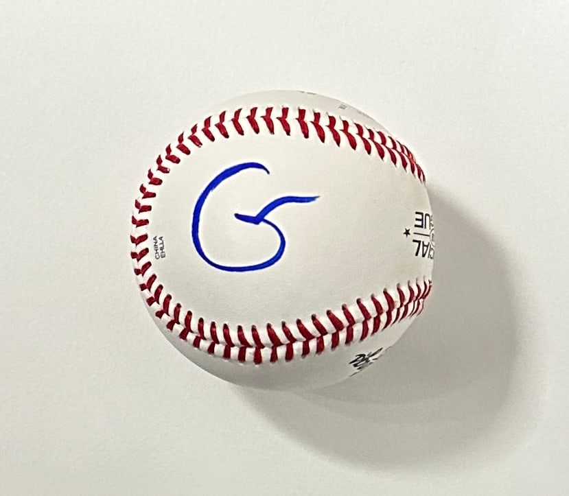 Eric Clapton Autographed Baseball (1 of 1)