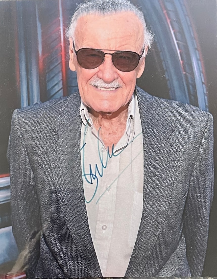 Stan Lee Autographed 8X10 (1 of 1)