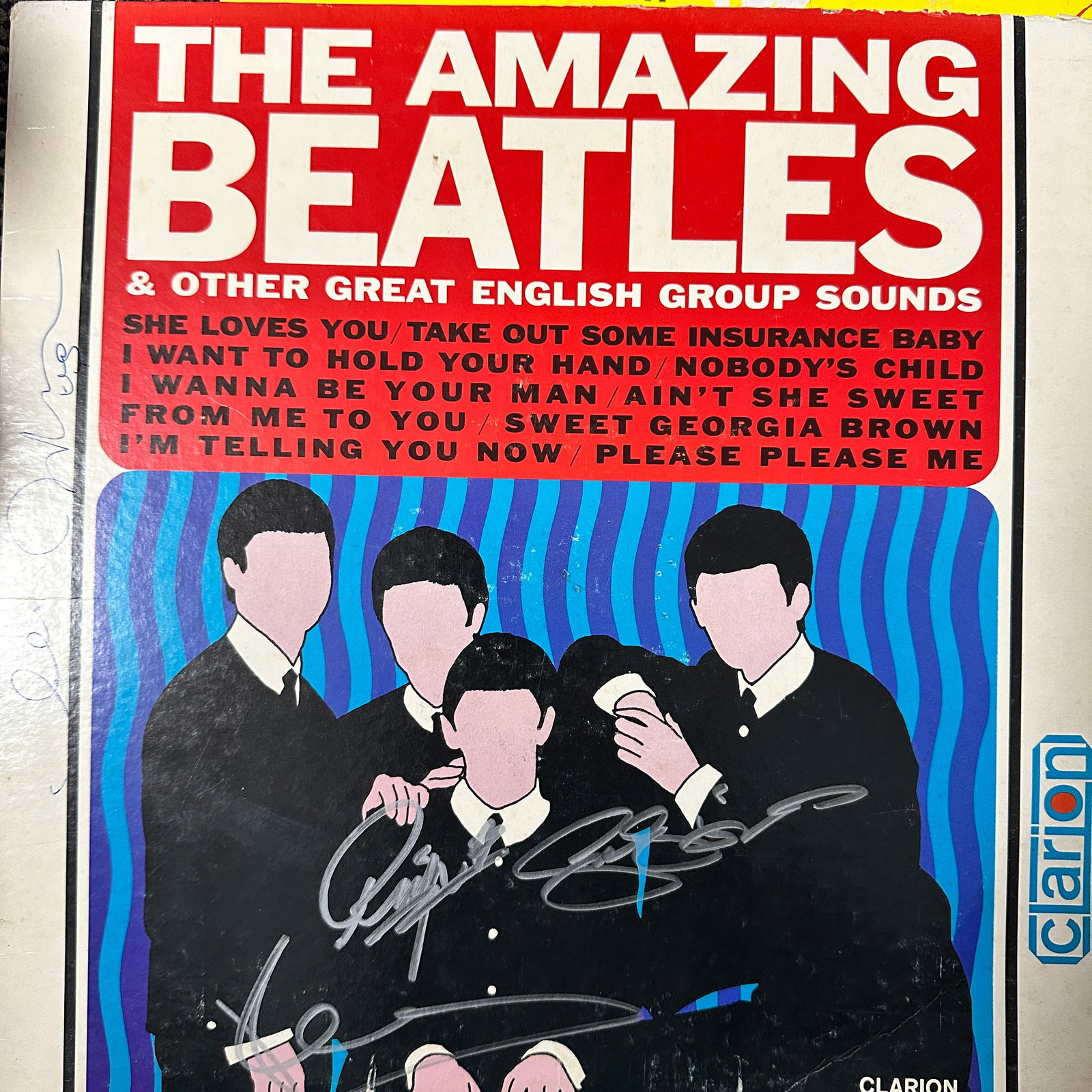 The Beatles AUTOGRAPHED Album All 4: Displays are not framed, and can be framed for a cost. Framed items will state they are framed in the name of the item. All signed items come with a COA. All items now come with a 3rd Party COA from P