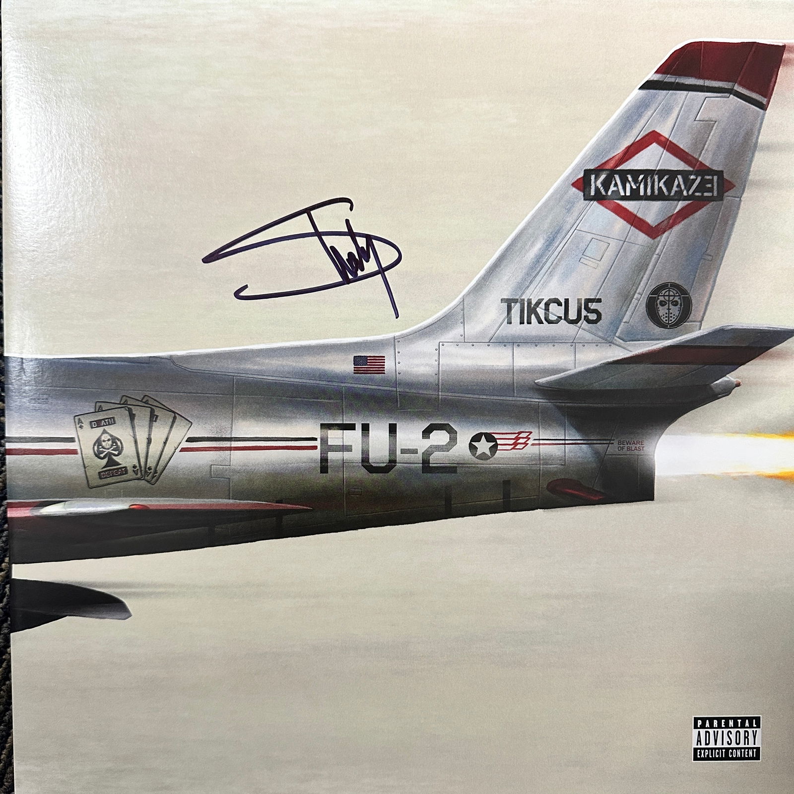 Slim Shady Autographed ALBUM (1 of 1)