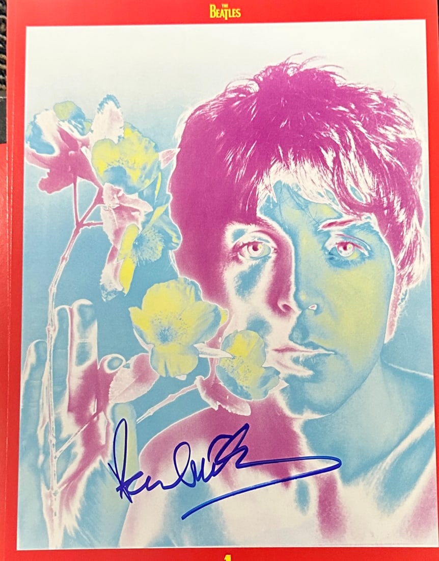 Paul McCartney AUTOGRAPHED Print: Displays are not framed, and can be framed for a cost. Framed items will state they are framed in the name of the item. All signed items come with a COA. All items now come with a 3rd Party COA from P
