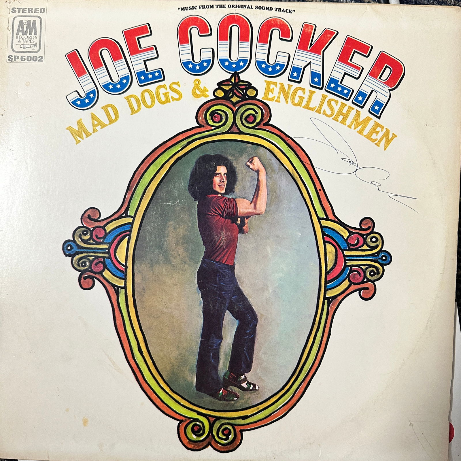 Joe Cocker Autographed Album (1 of 1)