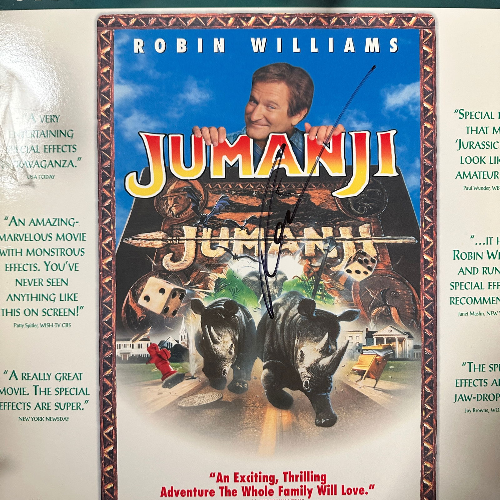 Robin Williams Autographed Album (1 of 1)