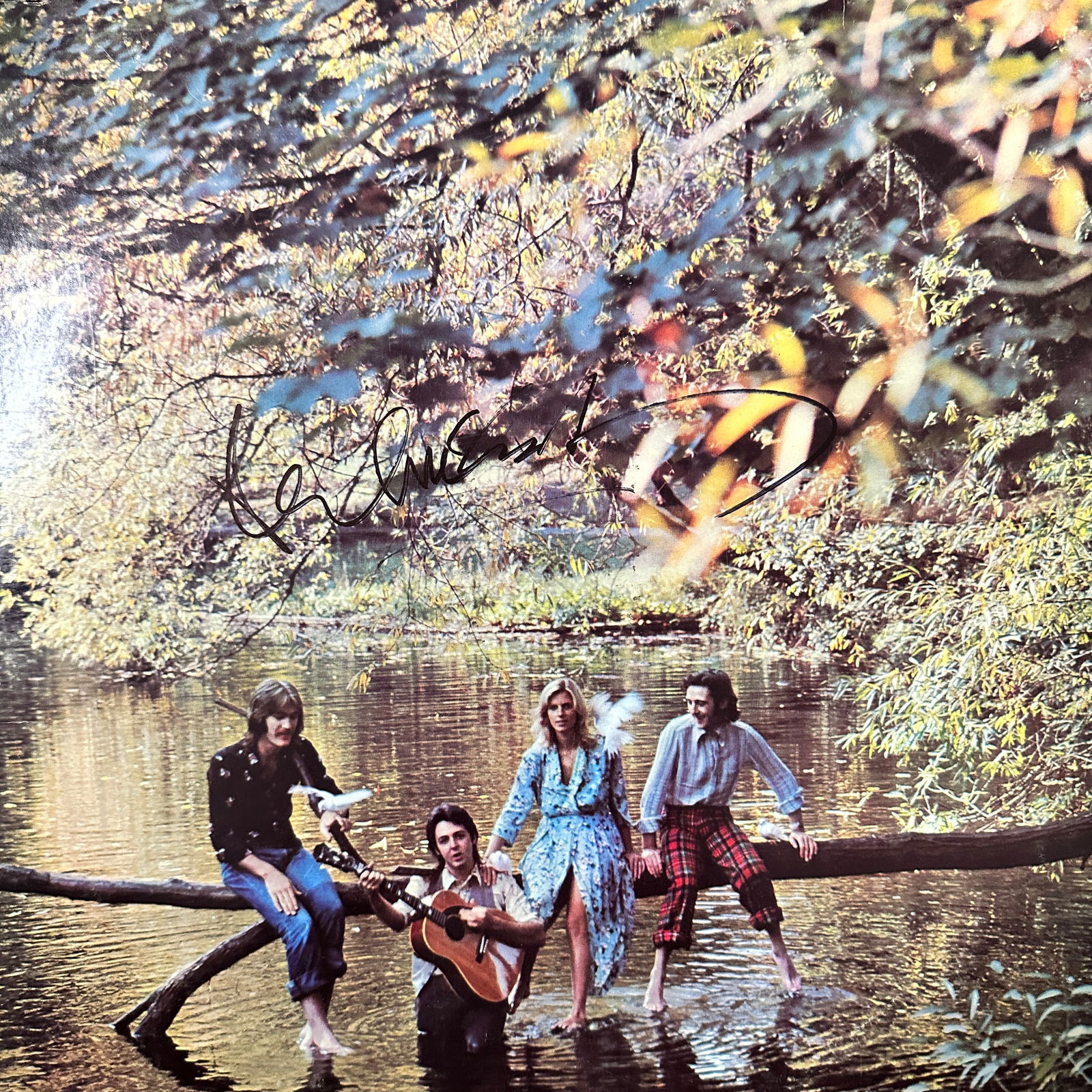 Paul McCartney Autographed ALBUM: Displays are not framed, and can be framed for a cost. Framed items will state they are framed in the name of the item. All signed items come with a COA. All items now come with a 3rd Party COA from P