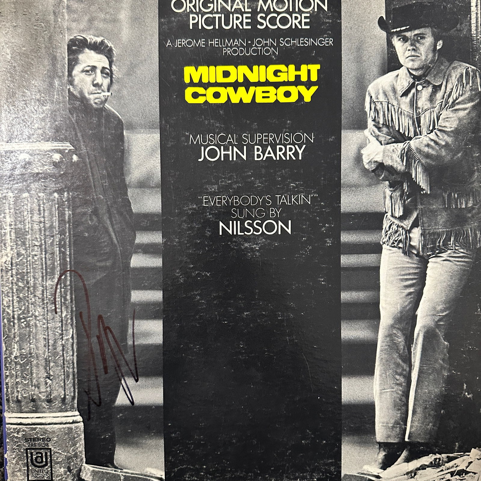 Dustin Hoffman Autographed ALBUM (1 of 1)