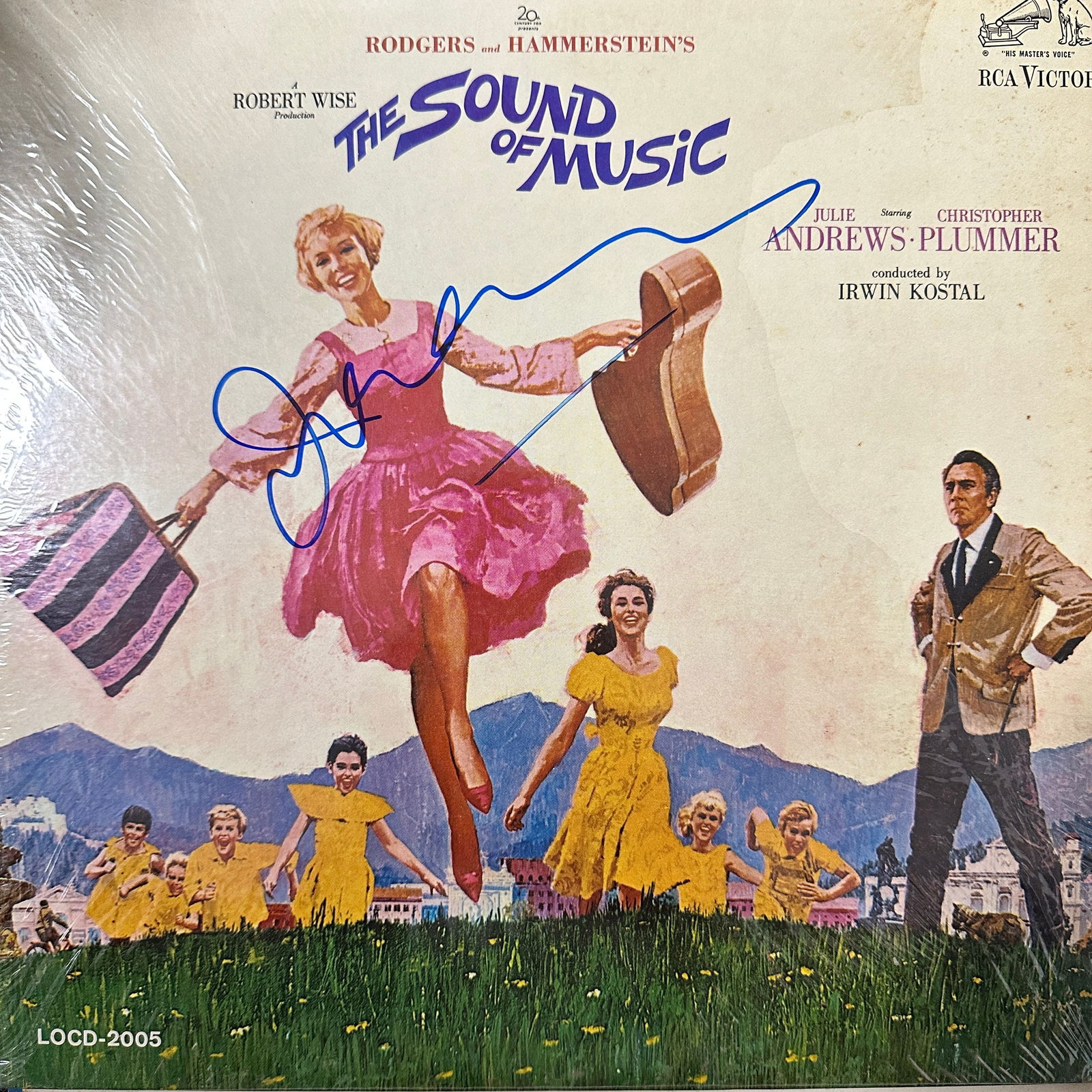 Julie Andrews Autographed Album (1 of 1)