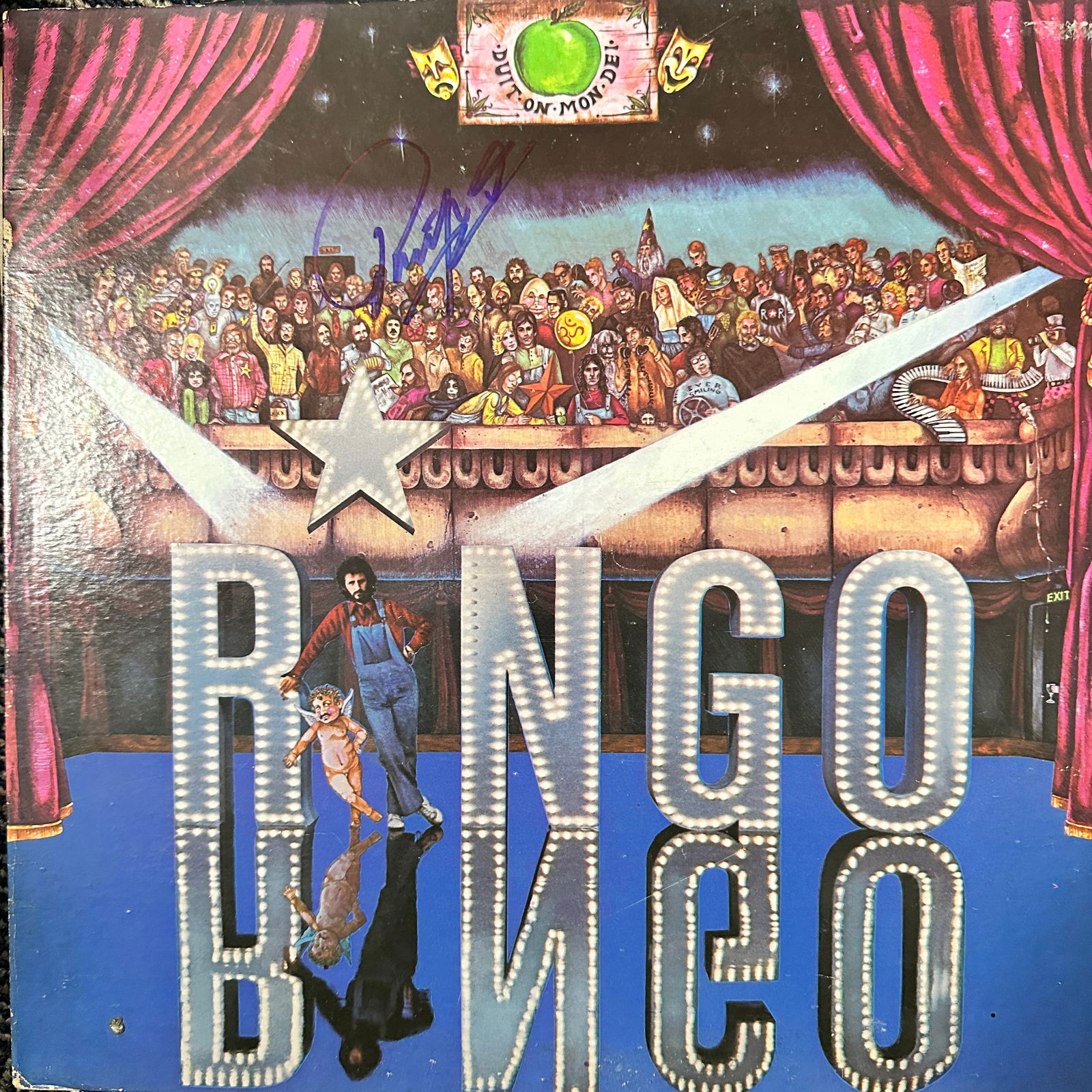 Ringo Starr Autographed Album: Displays are not framed, and can be framed for a cost. Framed items will state they are framed in the name of the item. All signed items come with a COA. All items now come with a 3rd Party COA from P