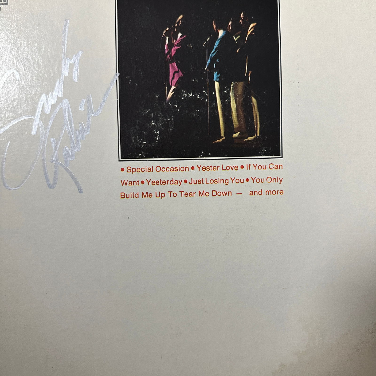 Smokey Robinson AUTOGRAPHED Album (1 of 1)