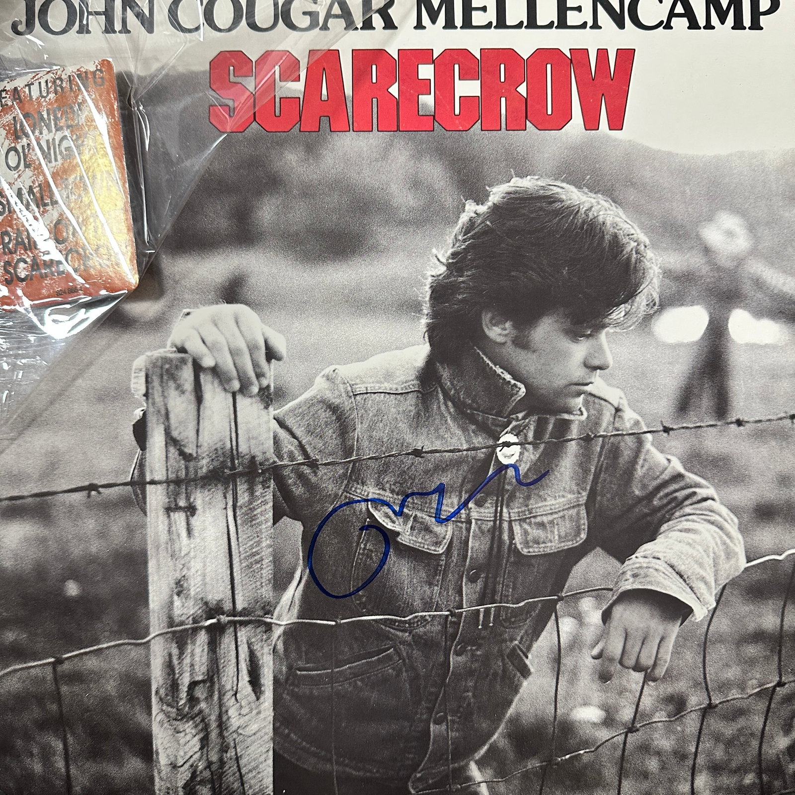 John Cougar Mellencamp Autographed Album: Displays are not framed, and can be framed for a cost. Framed items will state they are framed in the name of the item. All signed items come with a COA. All items now come with a 3rd Party COA from P
