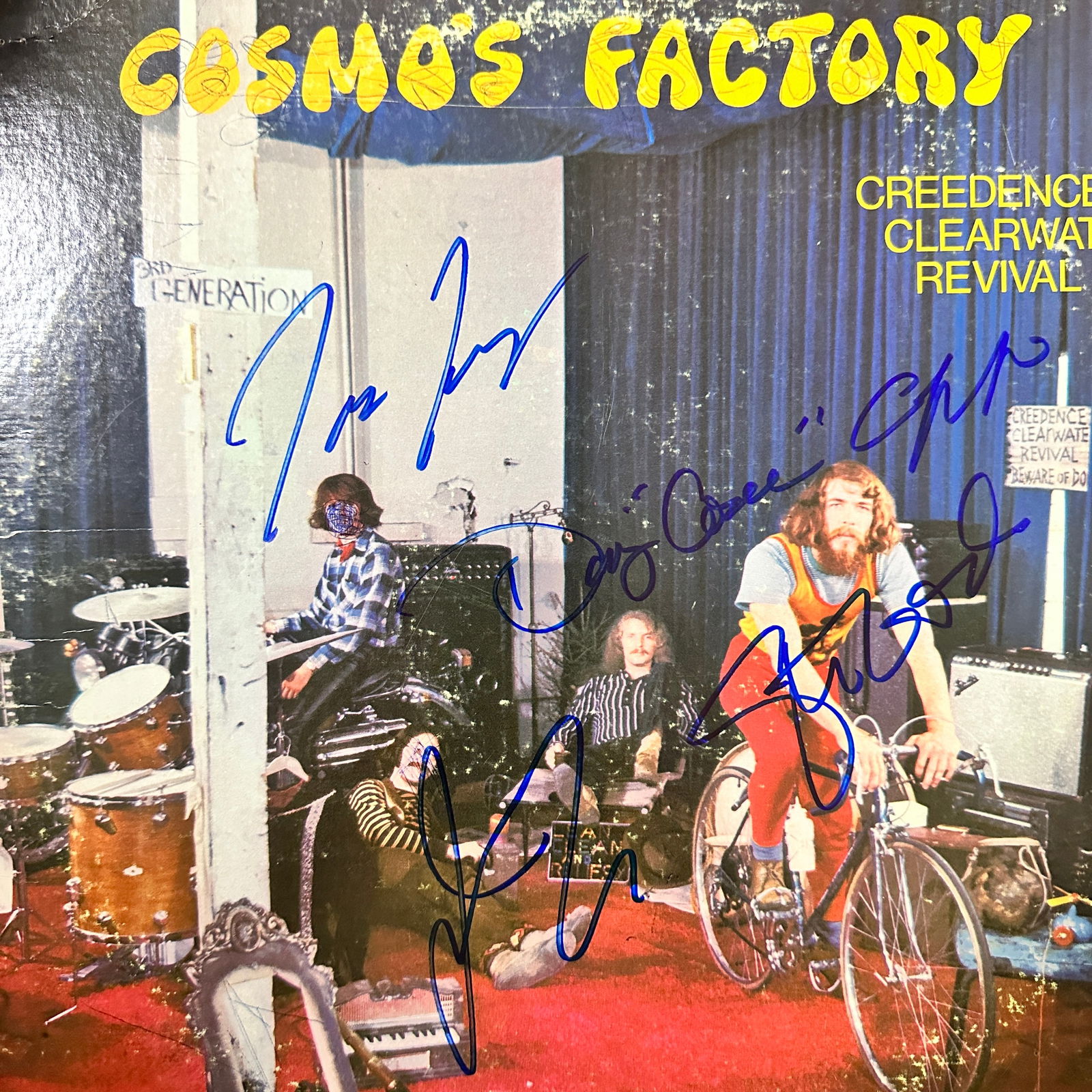 CCR Autographed ALBUM All JOHN TOM DOUG STU (1 of 1)