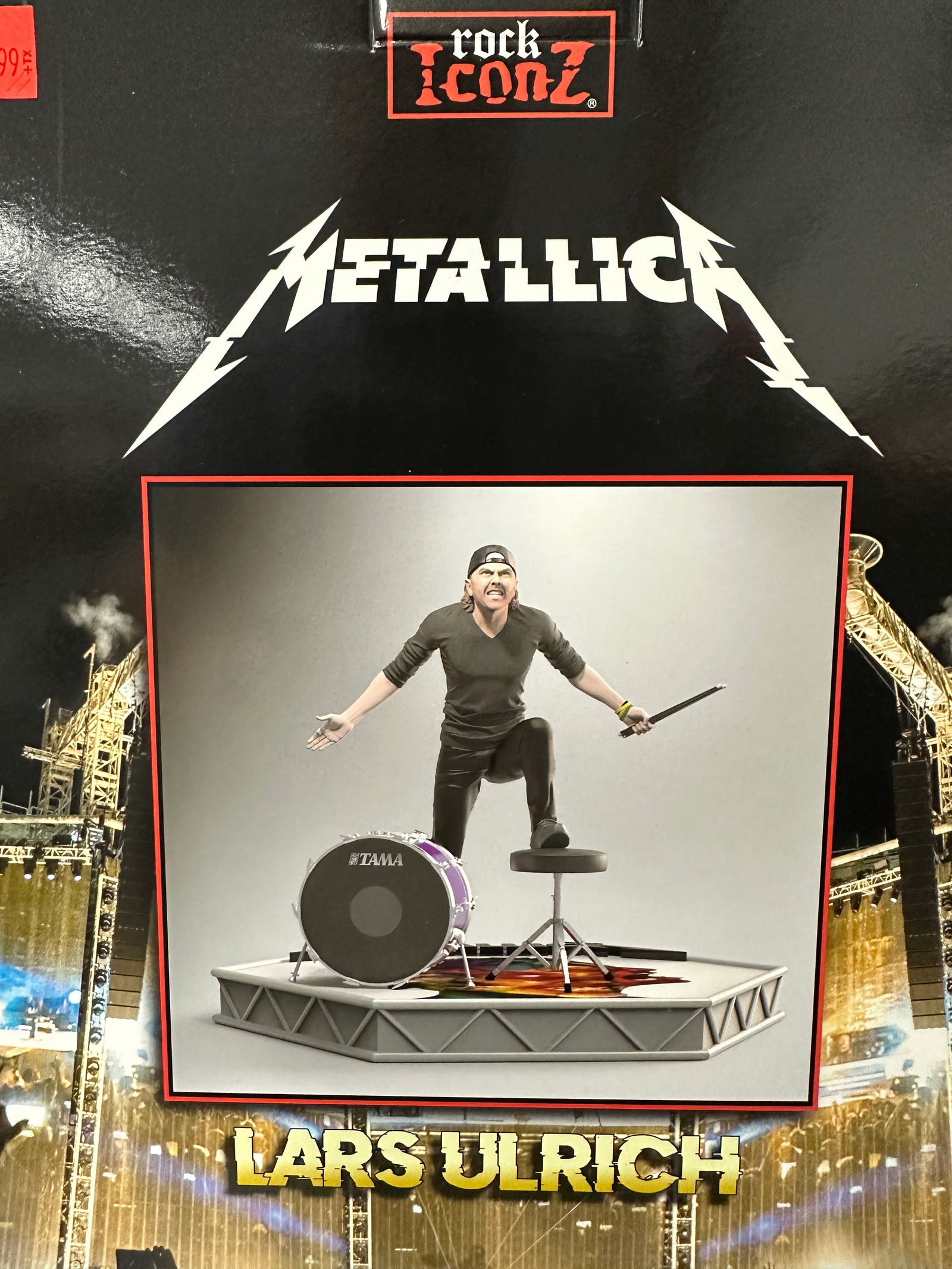 Lars Ulrich Metallica Rock Iconz Action Figure (1 of 1)