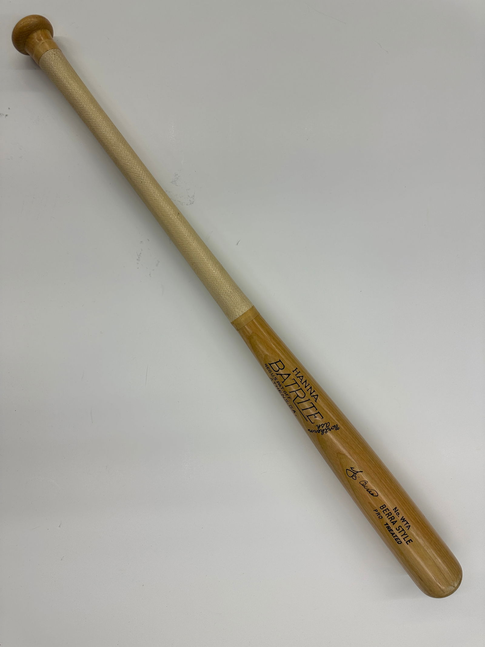 Yogi Berra Autographed Bat (1 of 1)