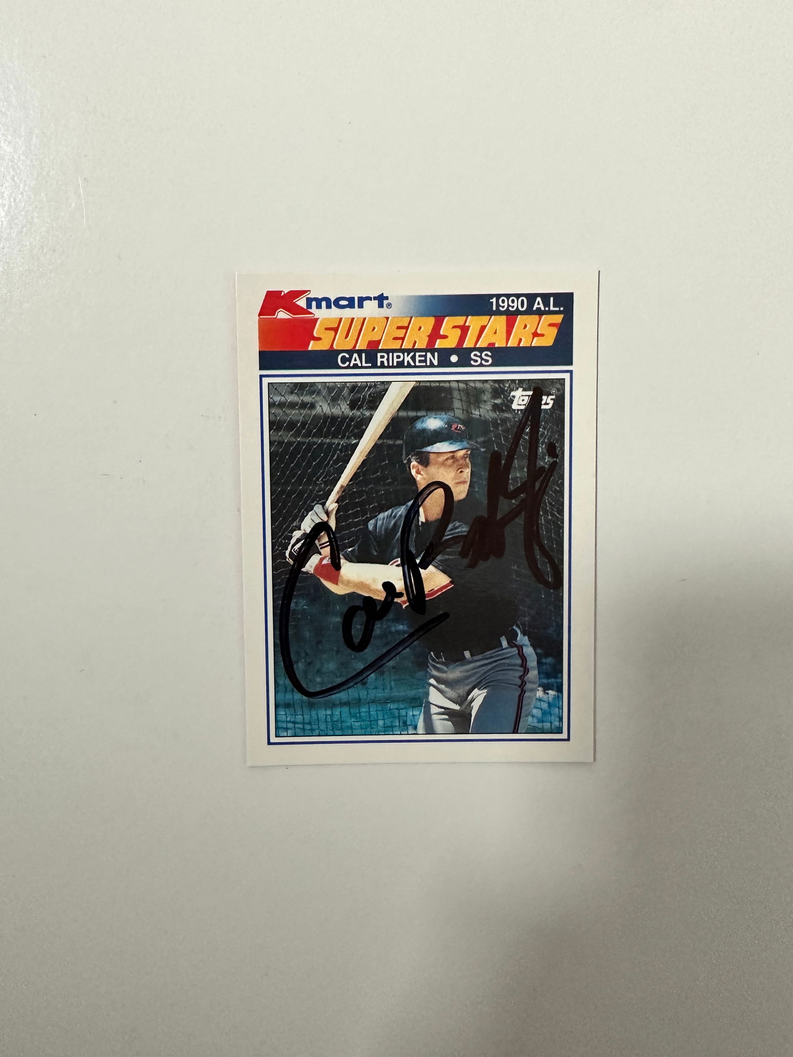 Cal Ripken Jr Autographed Card (1 of 1)
