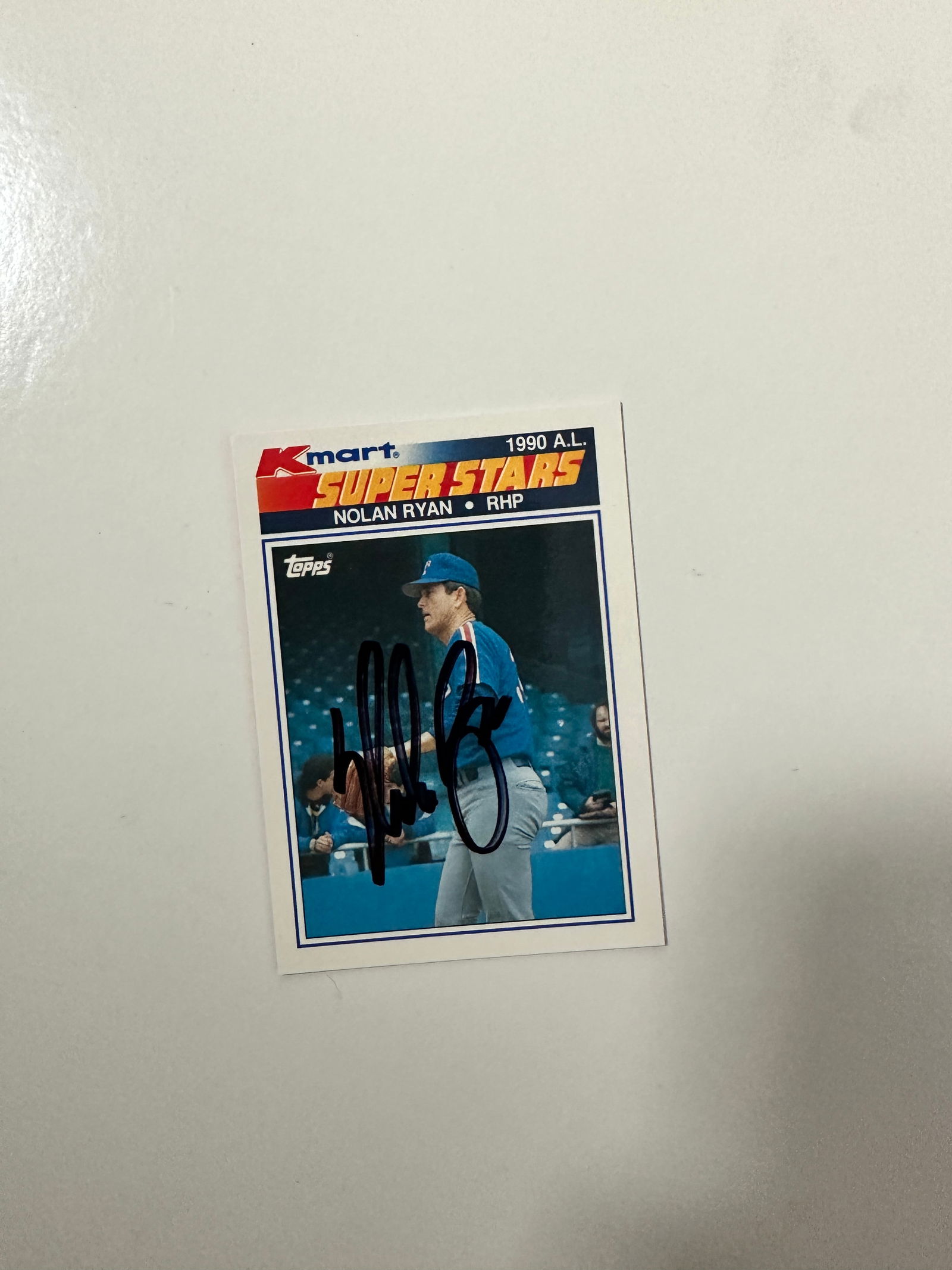 Nolan Ryan Autographed Card: Displays are not framed, and can be framed for a cost. Framed items will state they are framed in the name of the item. All signed items come with a COA. All items now come with a 3rd Party COA from P
