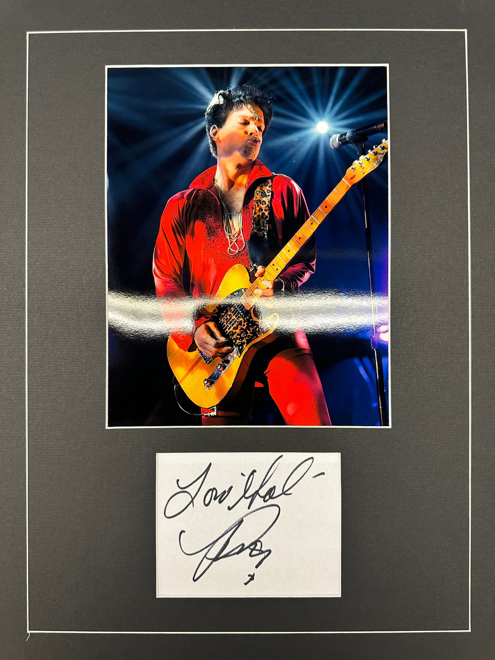 Prince Autographed Display (1 of 1)