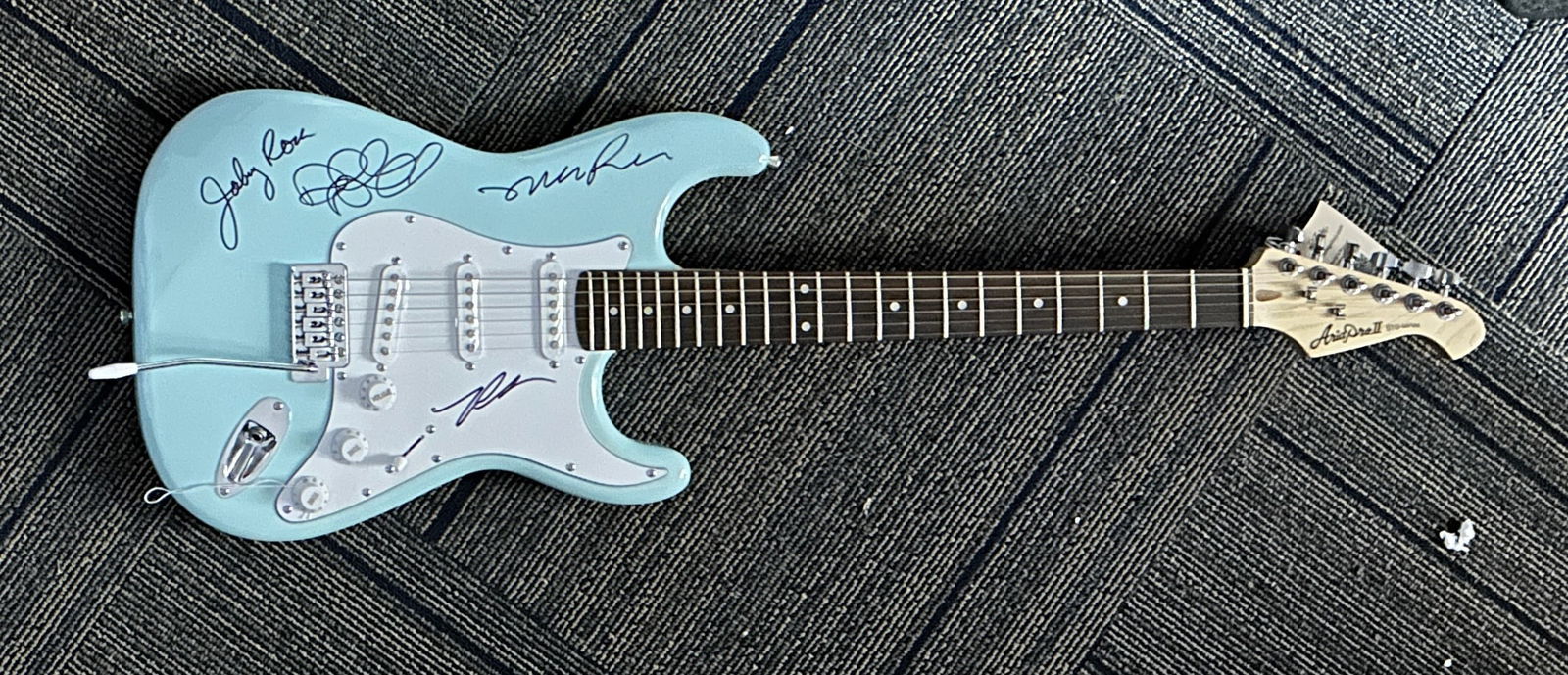 The Ramones Autographed Guitar (1 of 1)