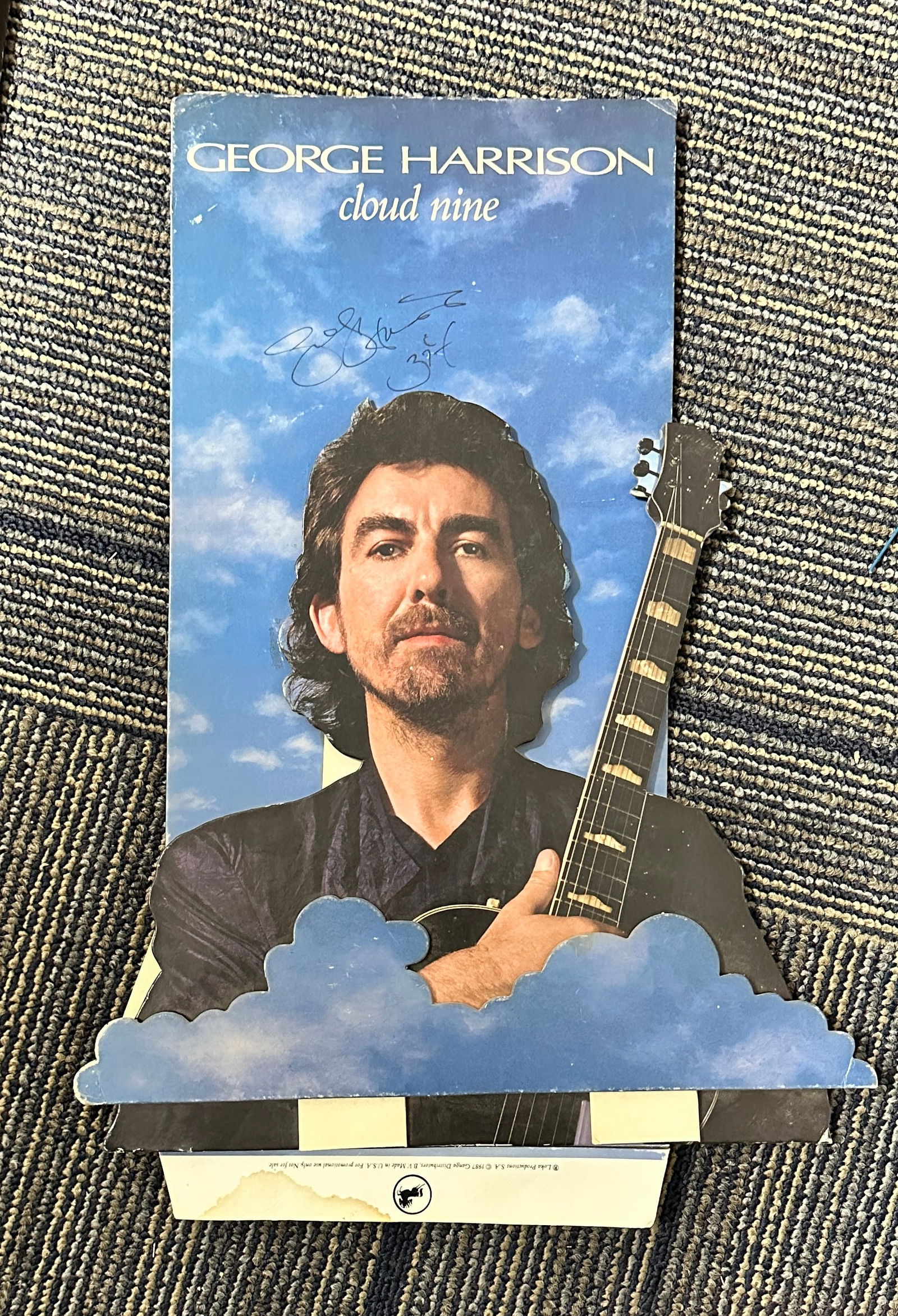 George Harrison Autographed STORE DISPLAY (1 of 1)