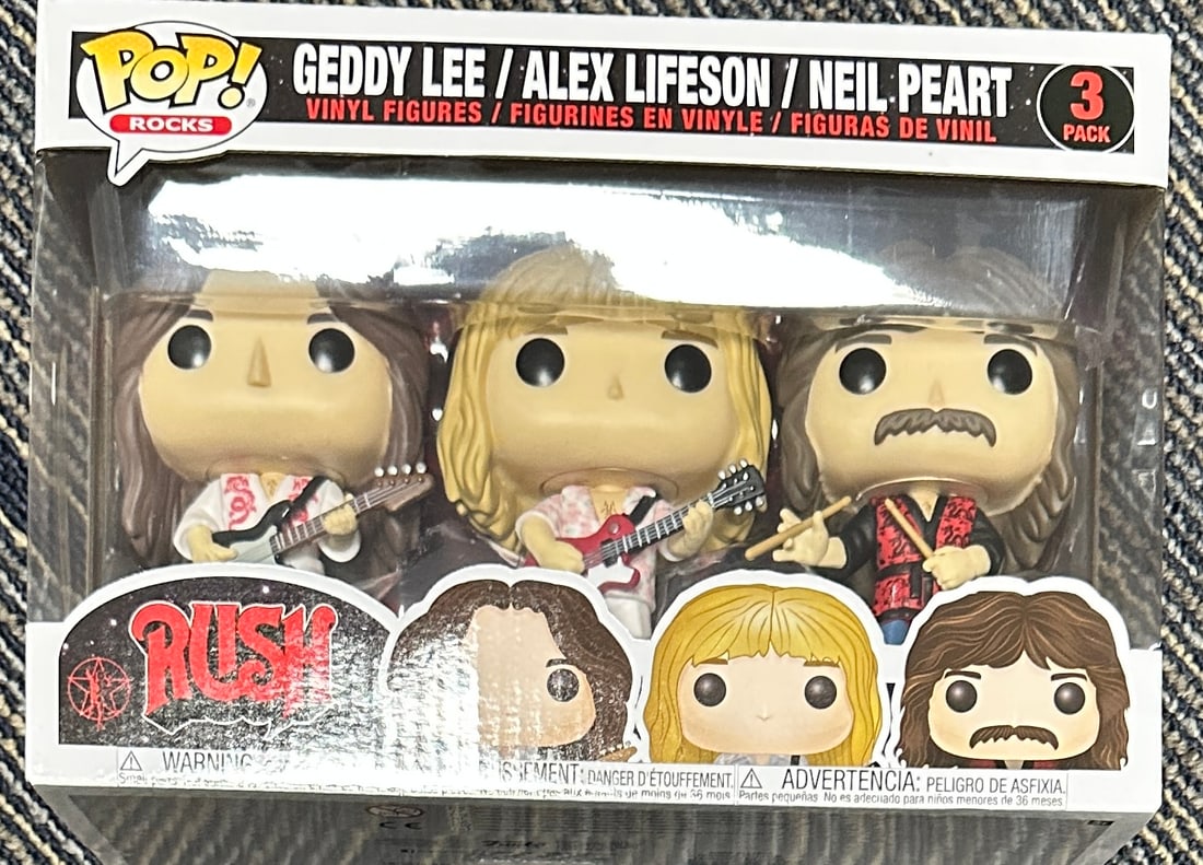 Rush RARE 3 Pack Funko! HARD TO FIND! (1 of 1)