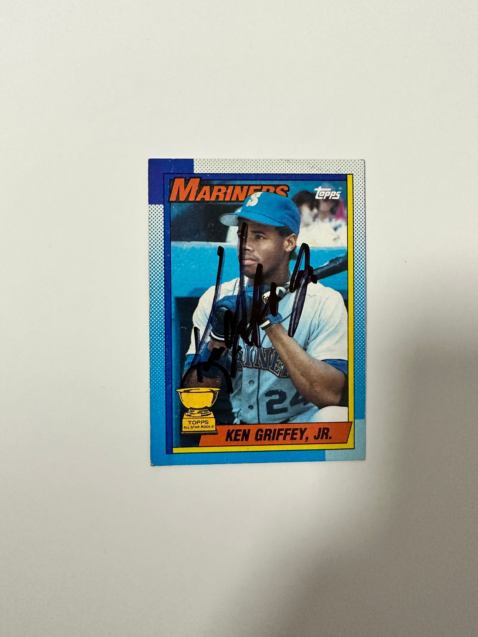 Ken Griffey Jr Autographed Card (1 of 1)