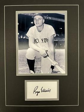 Roger Maris Autographed Display (1 of 1)