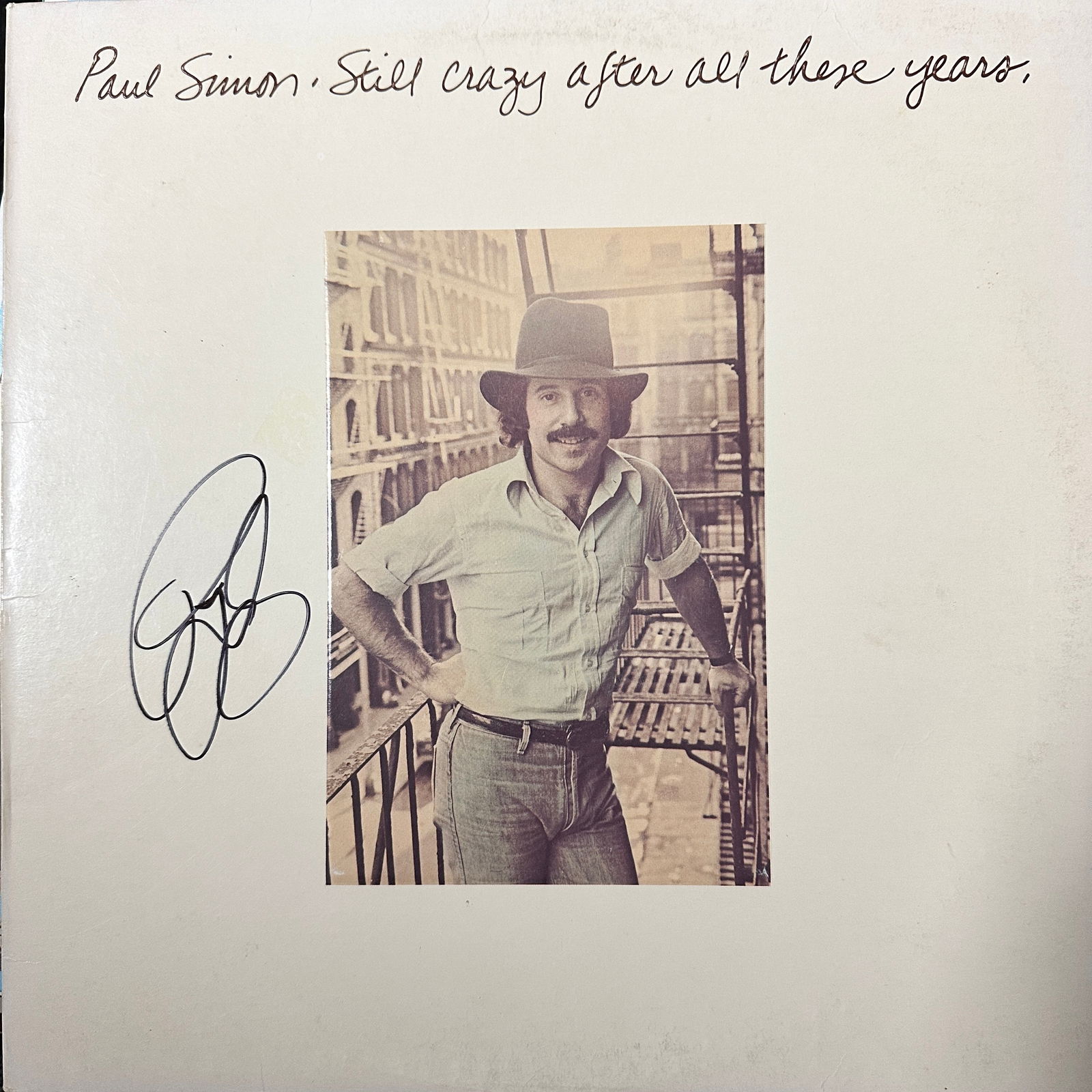 Paul Simon Autographed ALBUM (1 of 1)