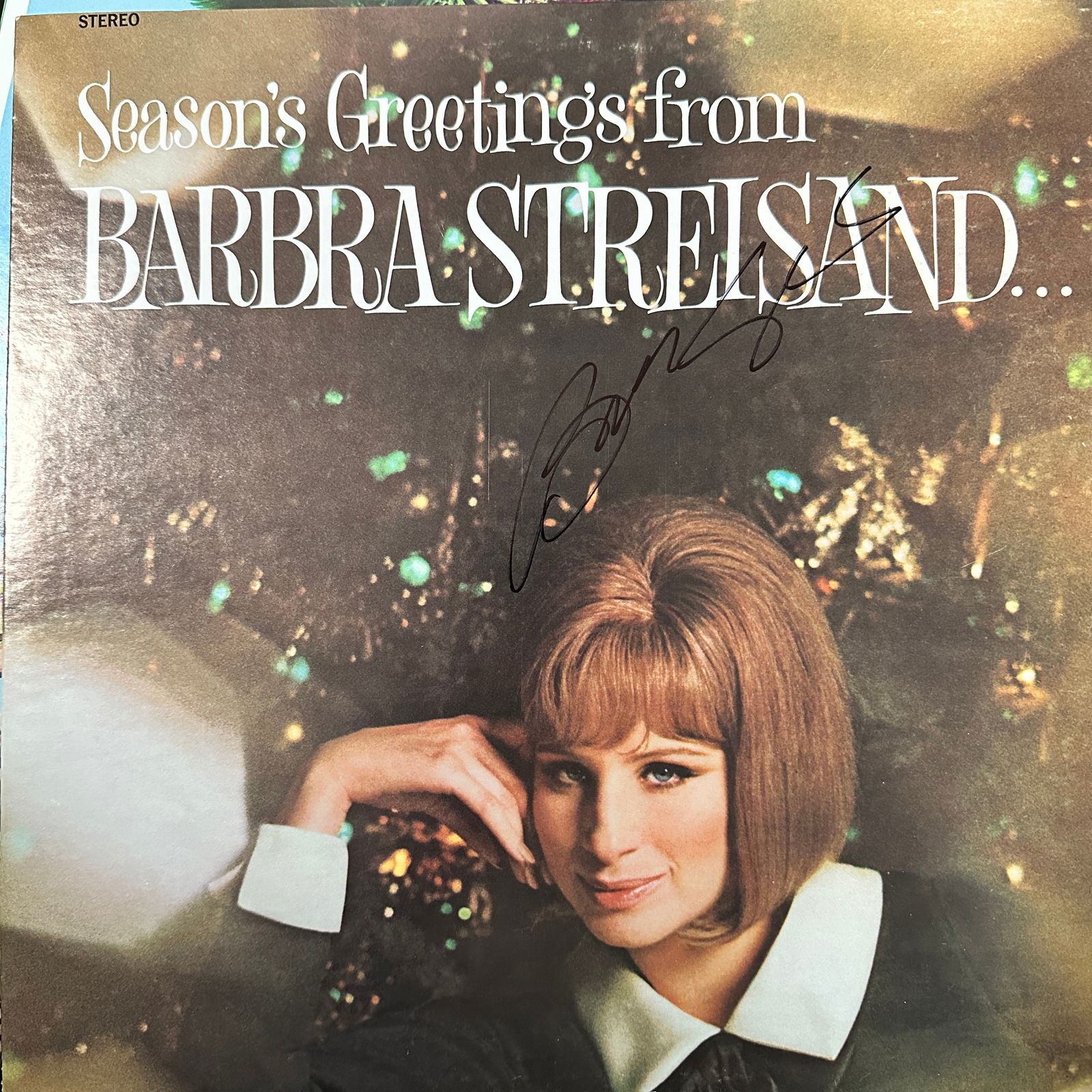 Barbara Streisand Autographed ALBUM (1 of 1)