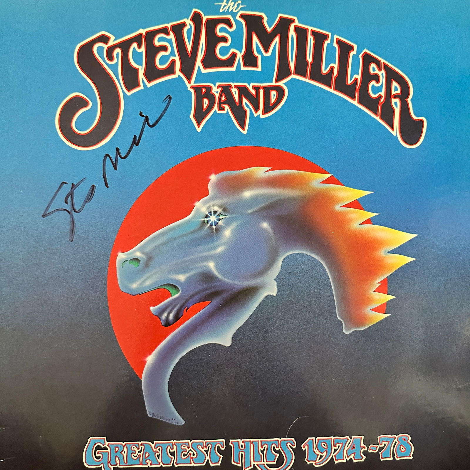 Steve Miller AUTOGRAPHED Album: Displays are not framed, and can be framed for a cost. Framed items will state they are framed in the name of the item. All signed items come with a COA. Ask any and all questions BEFORE bidding. Sign