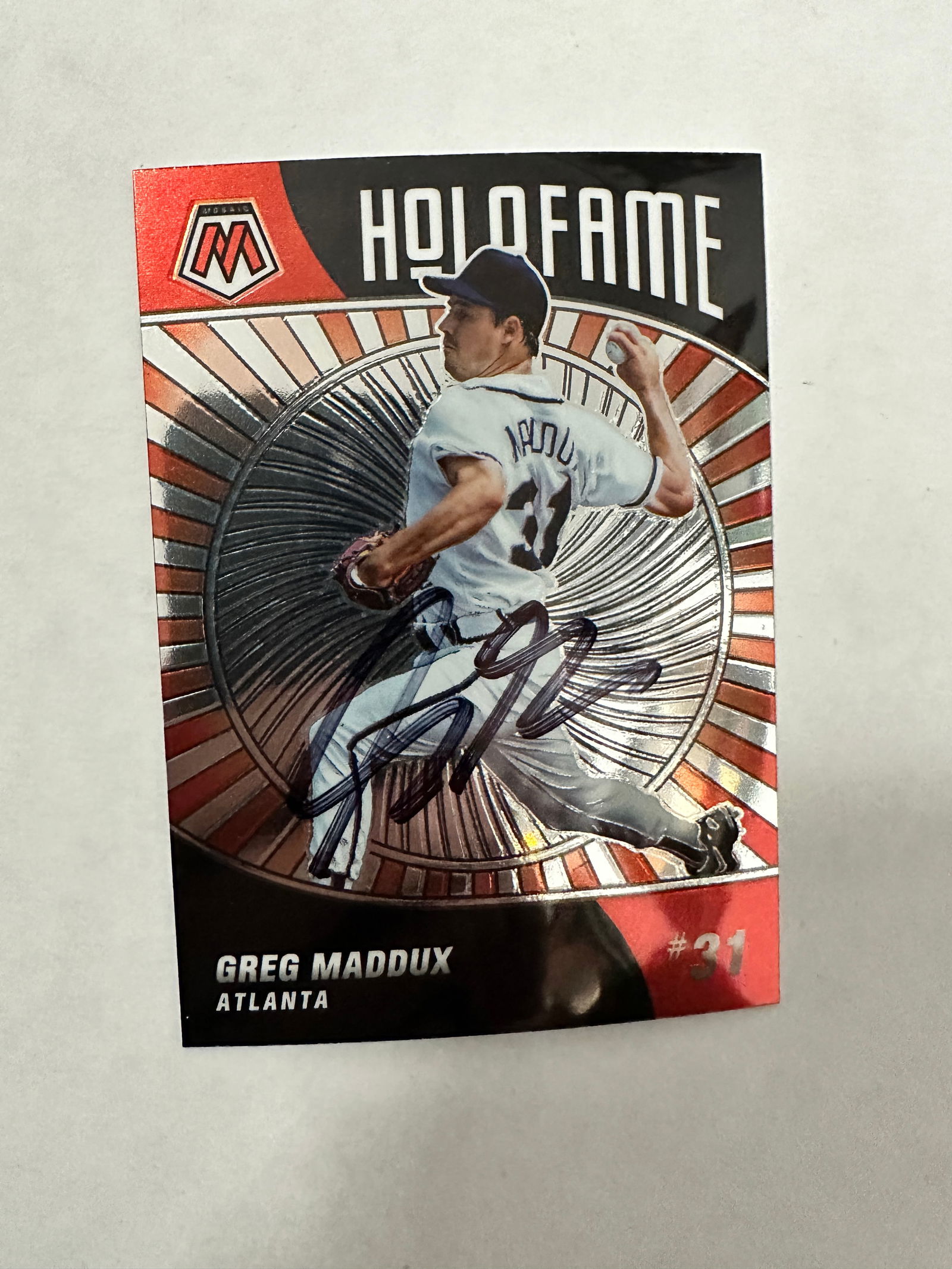 Greg Maddux Autographed Card (1 of 1)