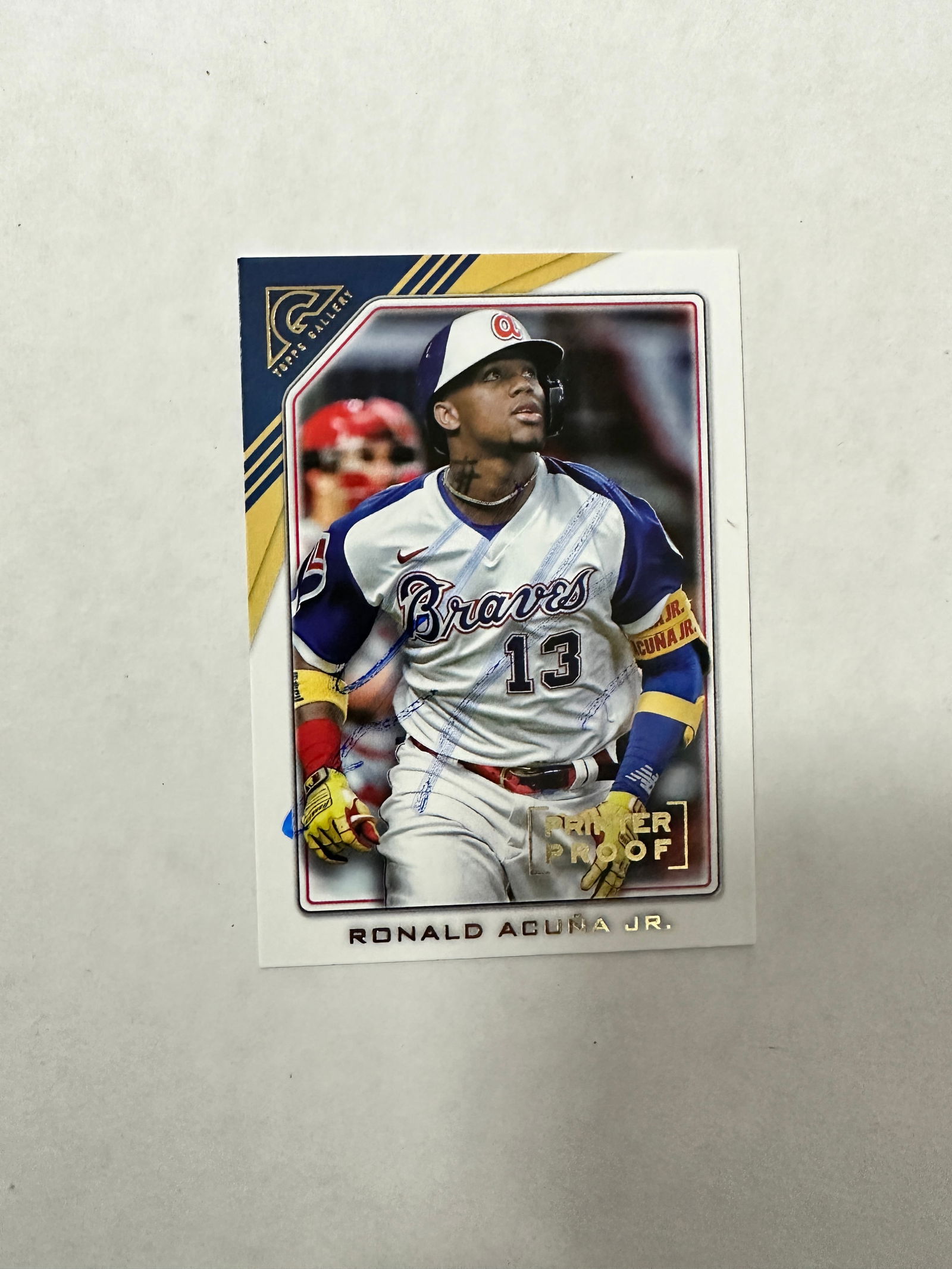 Ronald Acuna Autographed Card (1 of 1)