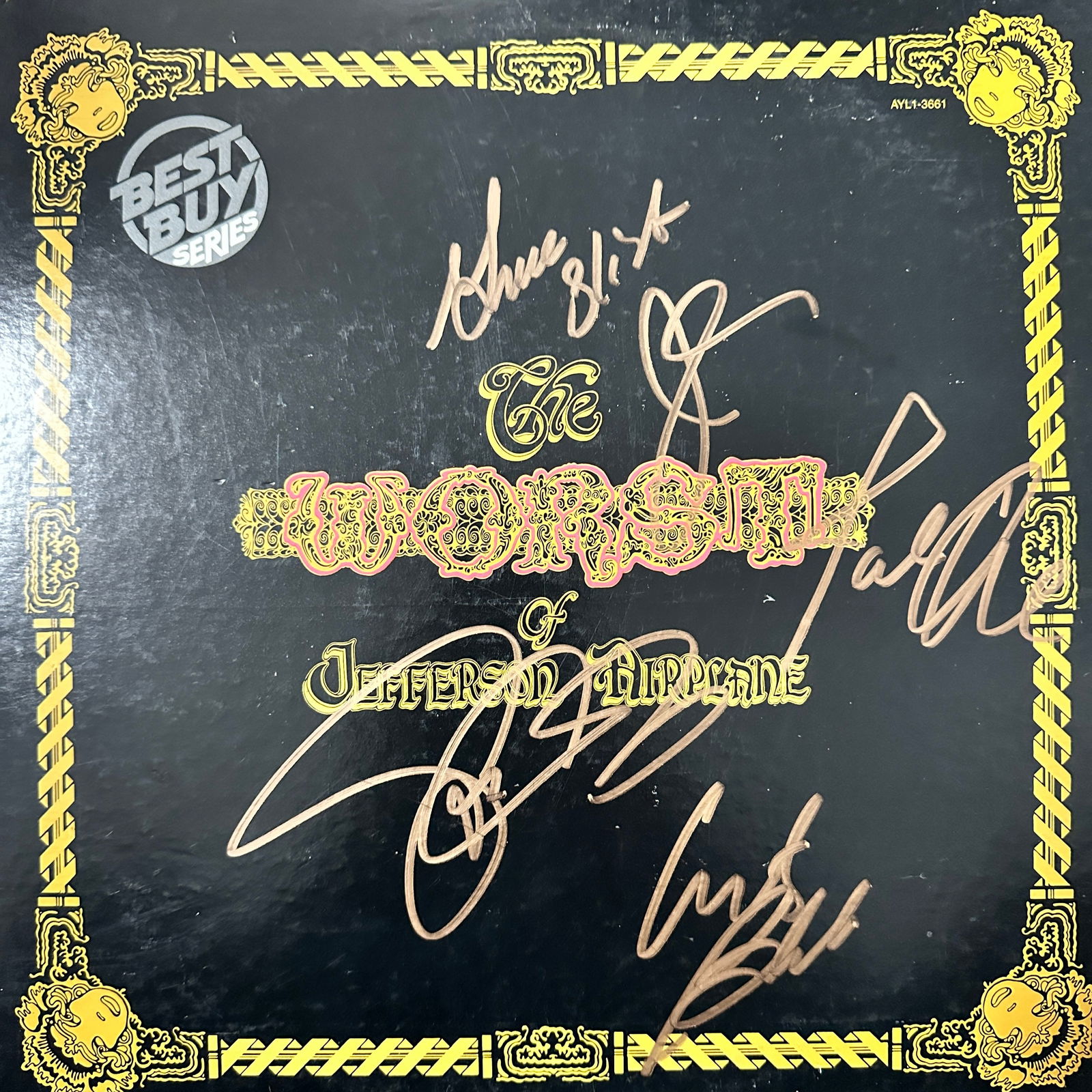 Jefferson Airplane Autographed Album (1 of 1)