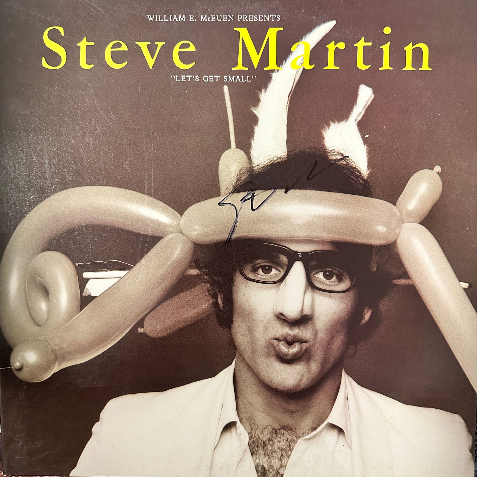 Steve Martin Autographed ALBUM (1 of 1)