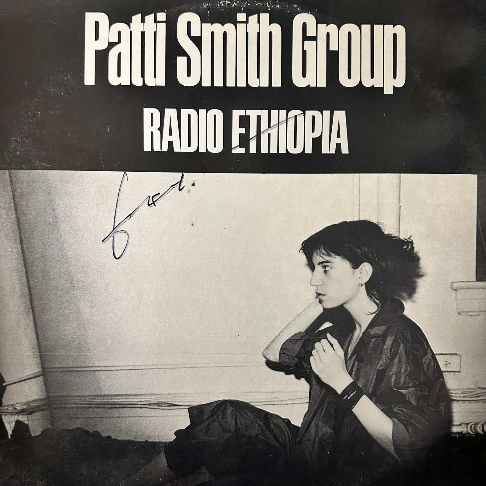 Patti Smith Autographed Album (1 of 1)