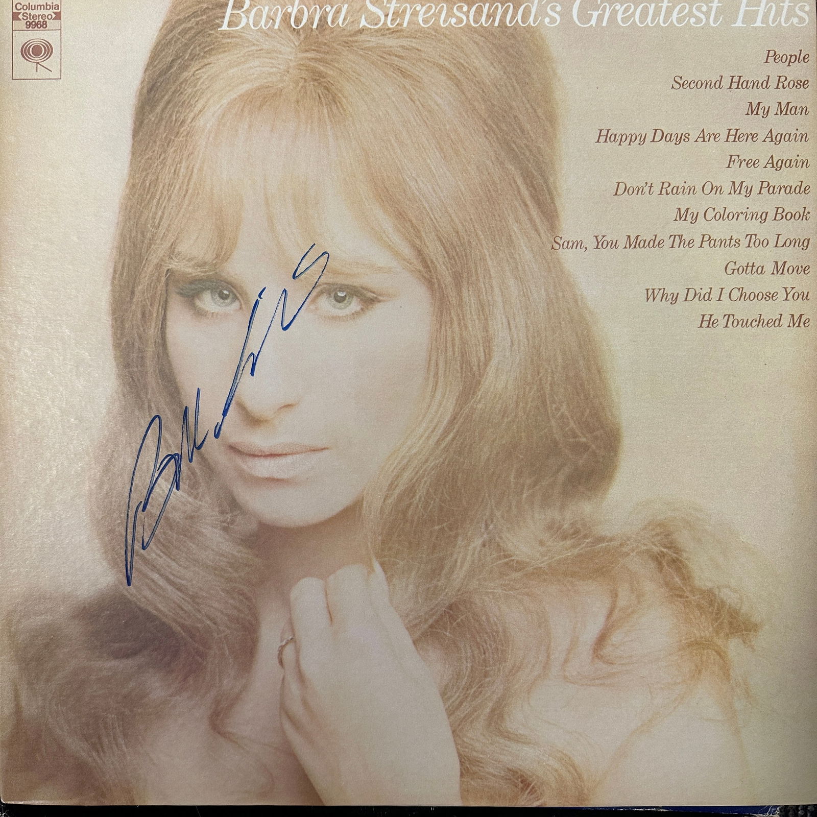 Barbara Streisand AUTOGRAPHED Album (1 of 1)