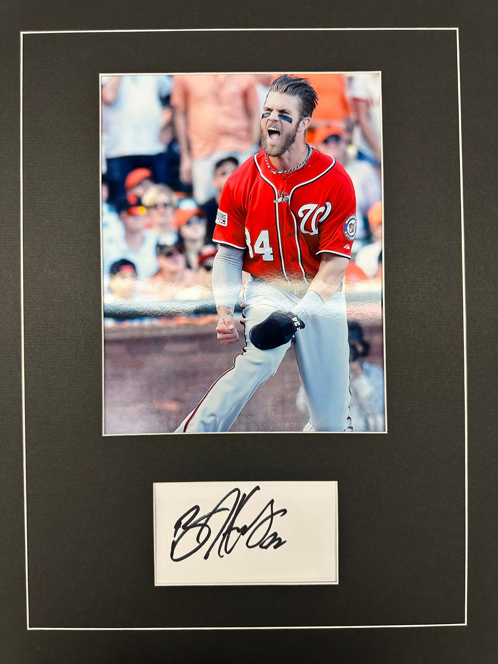 Bryce Harper Autographed Display (1 of 1)