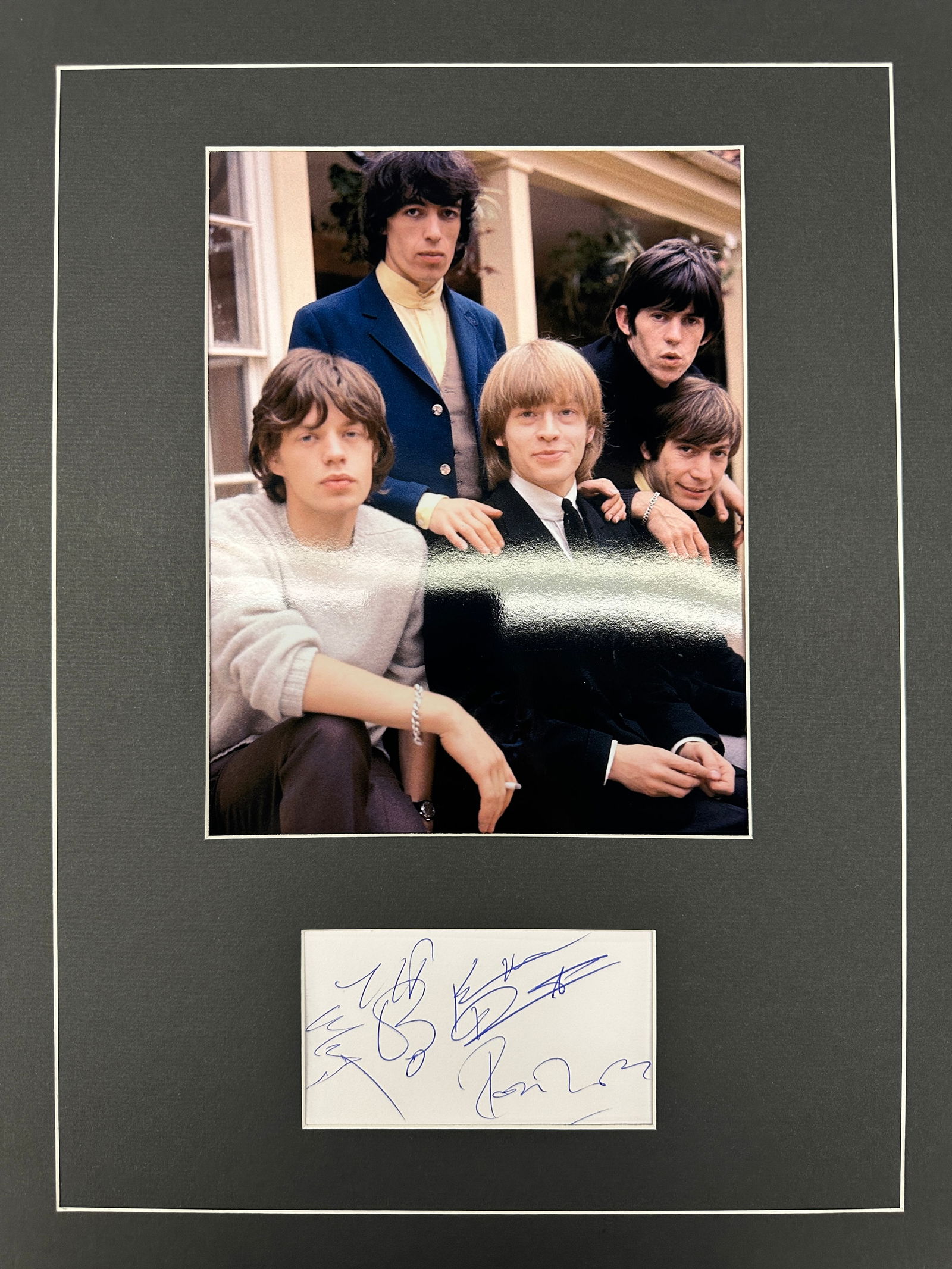 Rolling Stones Autographed Display (1 of 1)