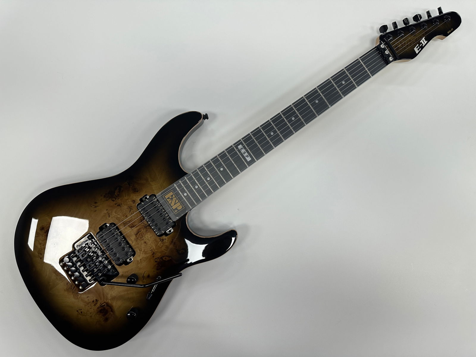 ESP E-II SN-II Guitar: Displays are not framed, and can be framed for a cost. Framed items will state they are framed in the name of the item. All signed items come with a COA. All items now come with a 3rd Party COA from P