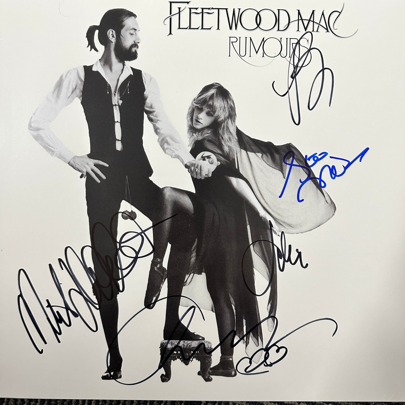 Fleetwood Mac Autographed Album All Members (1 of 1)