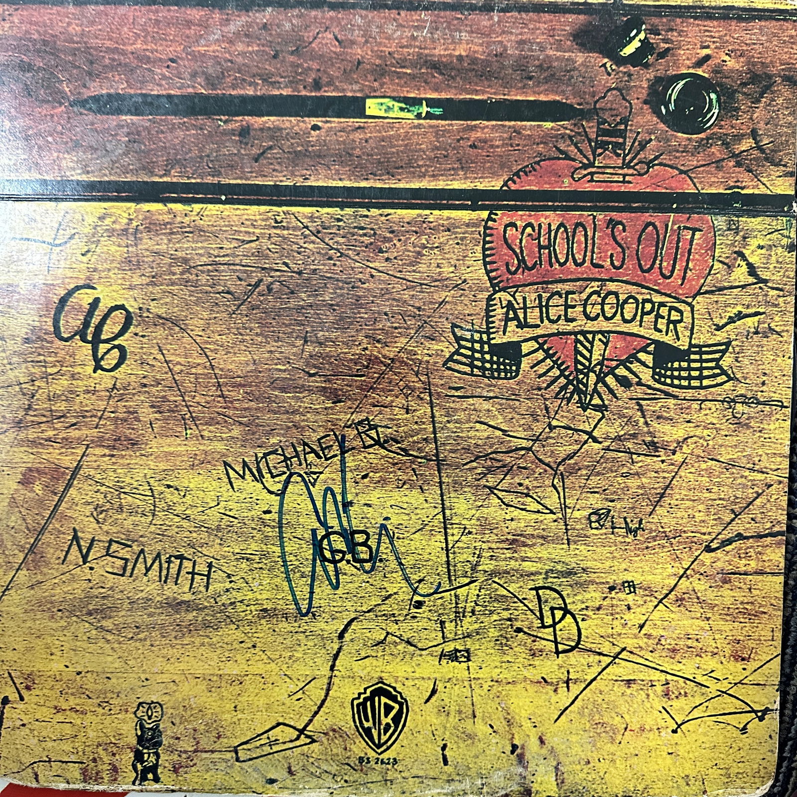 Alice Cooper Autographed Album (1 of 1)