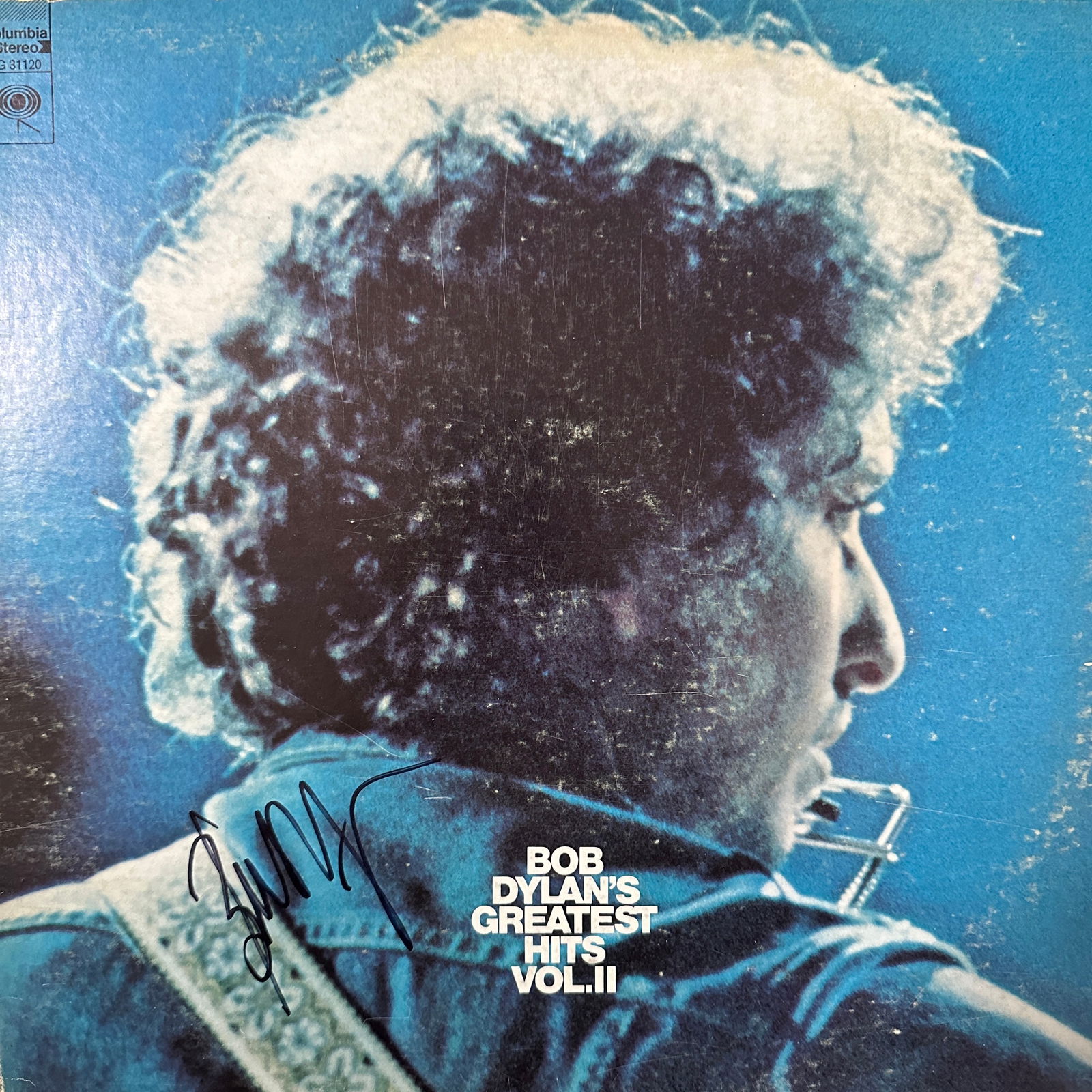 Bob Dylan Autographed Album Auction