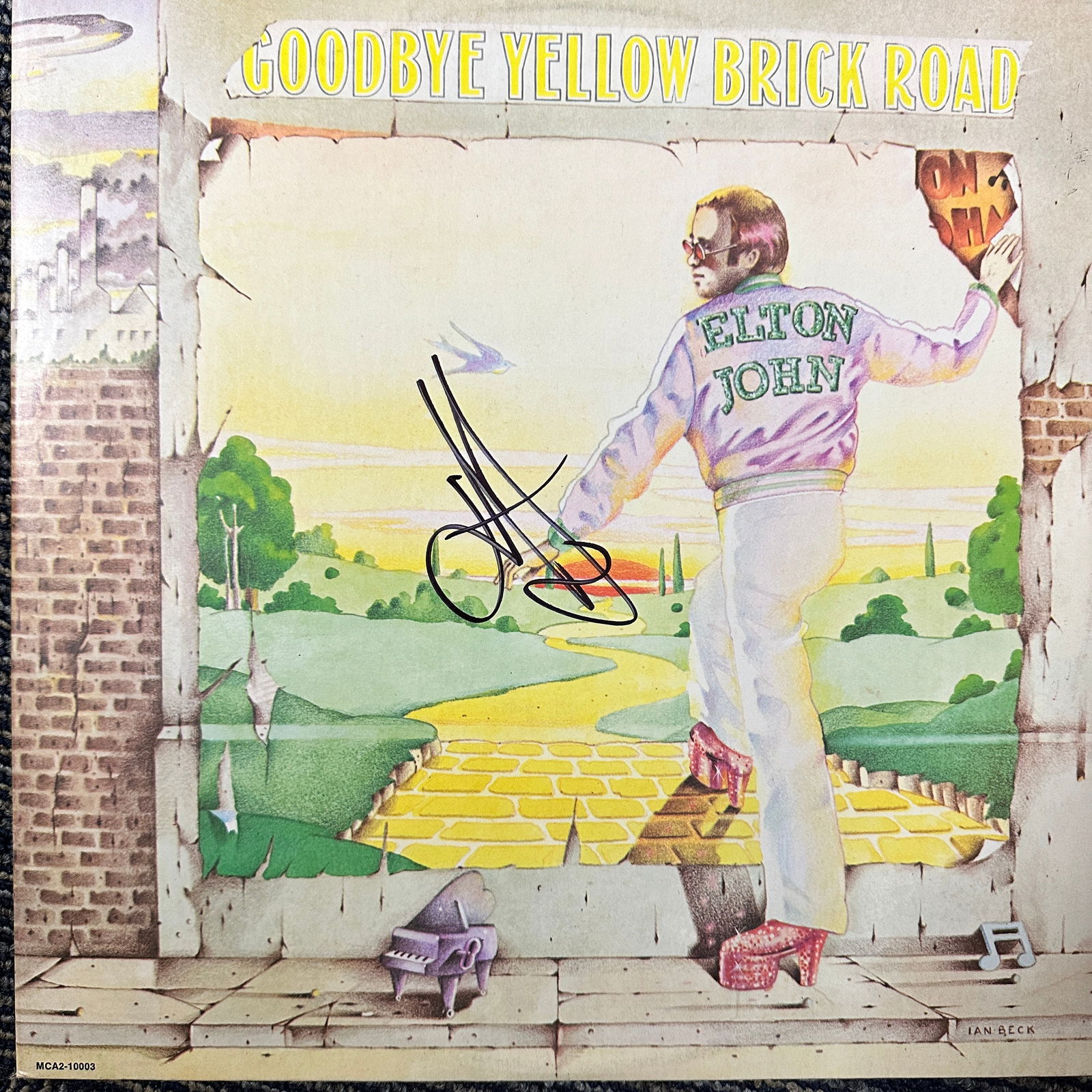 Elton John Autographed ALBUM (1 of 1)