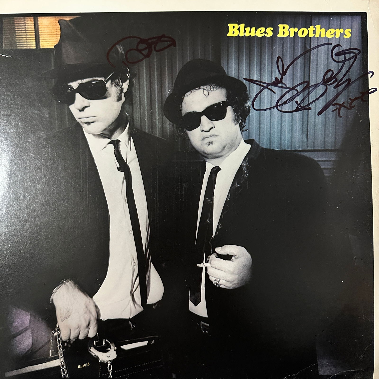 The Blues Brothers Autographed Album DAN & JOHN BELUSHI (1 of 1)