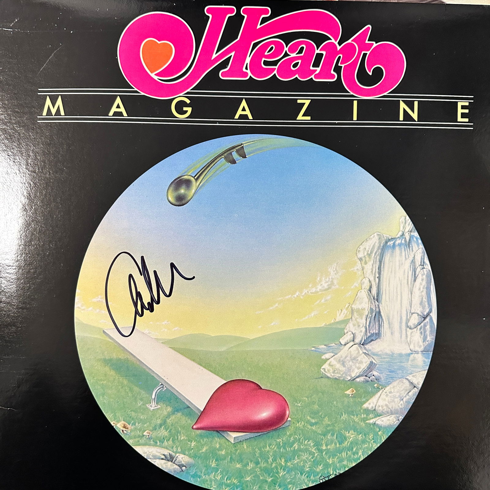 Ann Wilson Autographed ALBUM (1 of 1)